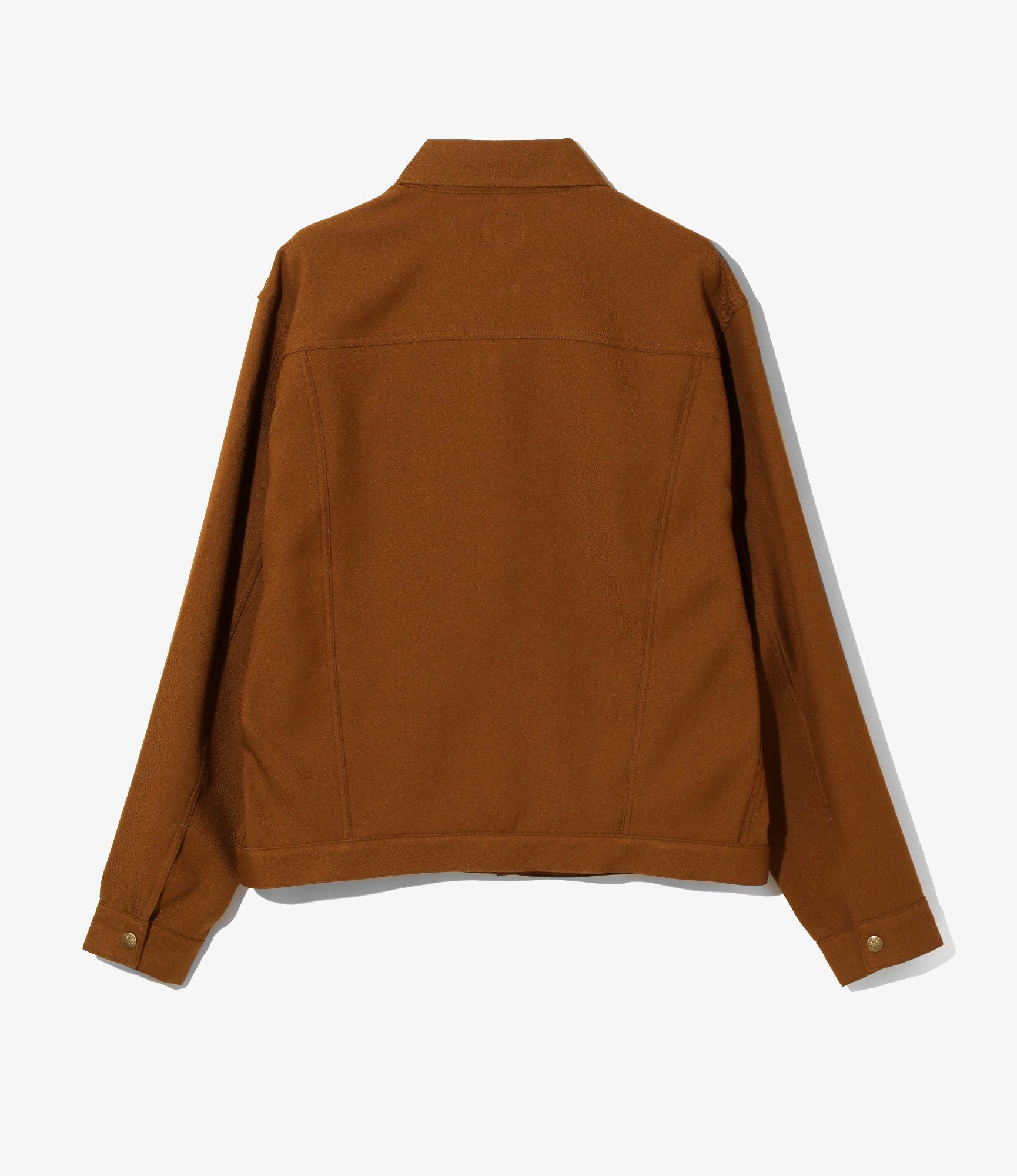 Penny Jean Jacket - Brown - Poly Twill