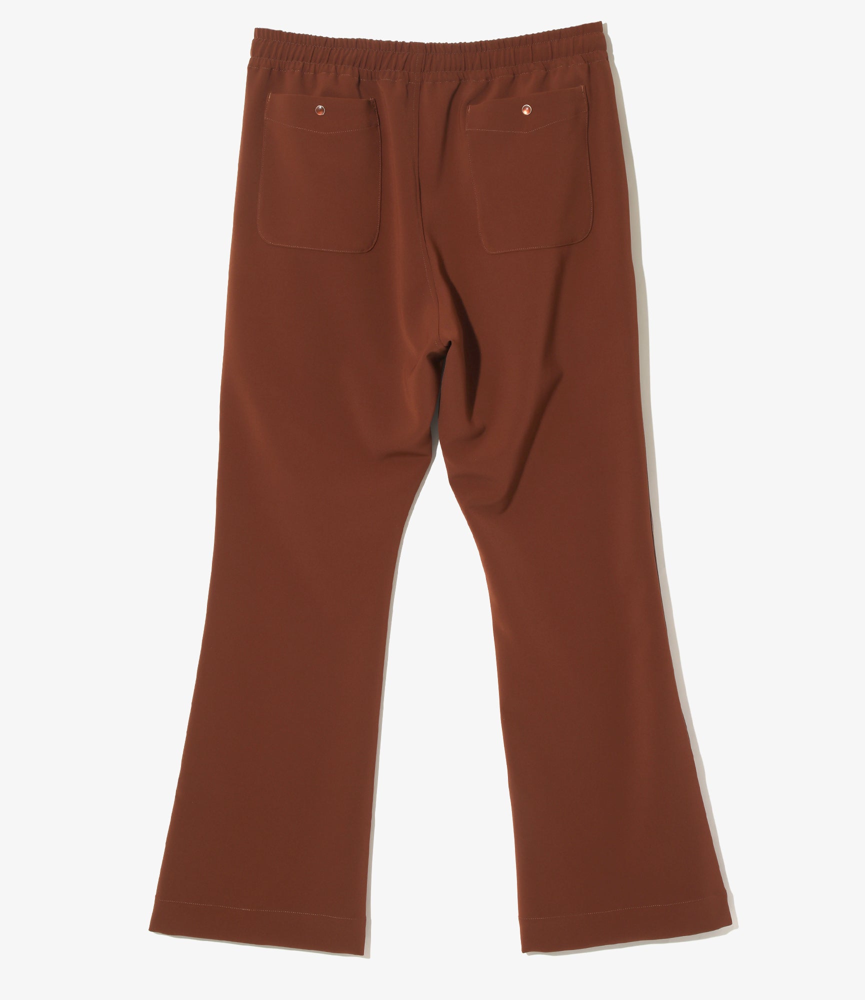 Piping Cowboy Pant - Brown - Poly Double Cloth