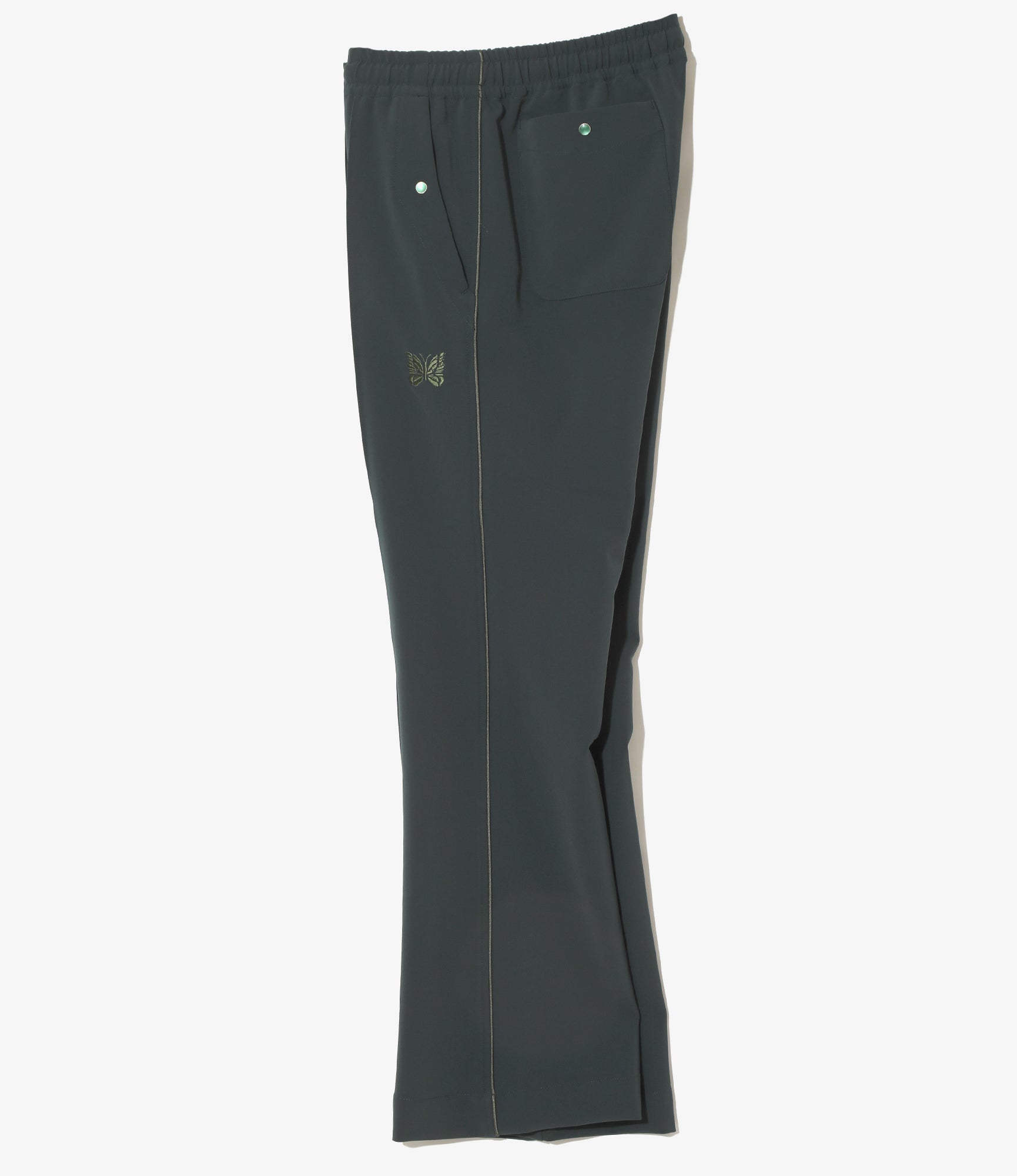 Piping Cowboy Pant - Green - Poly Double Cloth