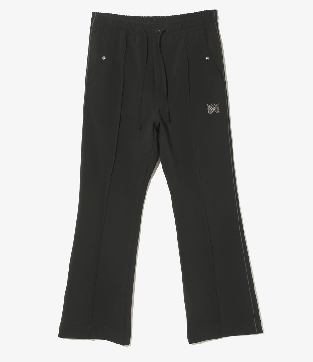 Piping Cowboy Pant - Black - Poly Double Cloth | Nepenthes New York
