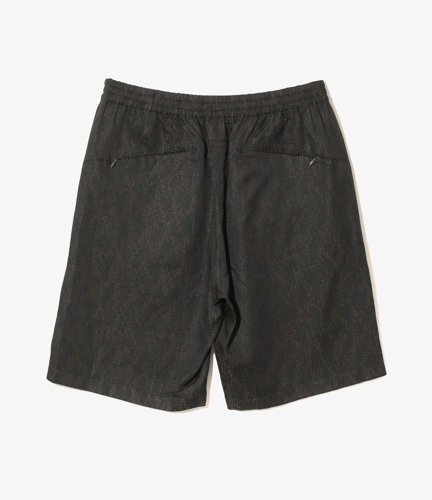 Basketball Short - Blue - Tiny Square Jacquard