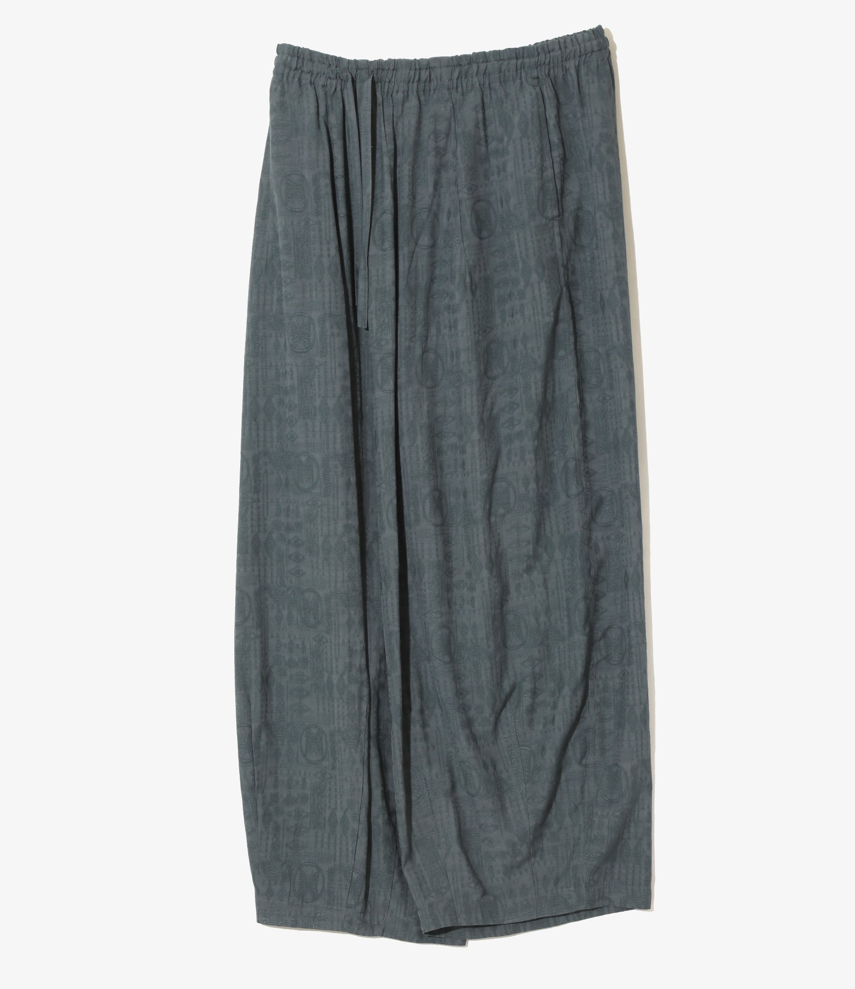 H.D. Pant - Blue Grey - Rayon Fine Pattern Jacquard