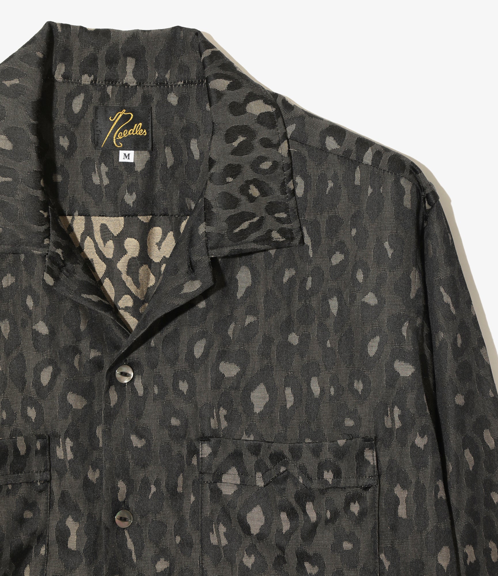 One-Up Shirt - Leopard - PE/C Jacquard Cloth