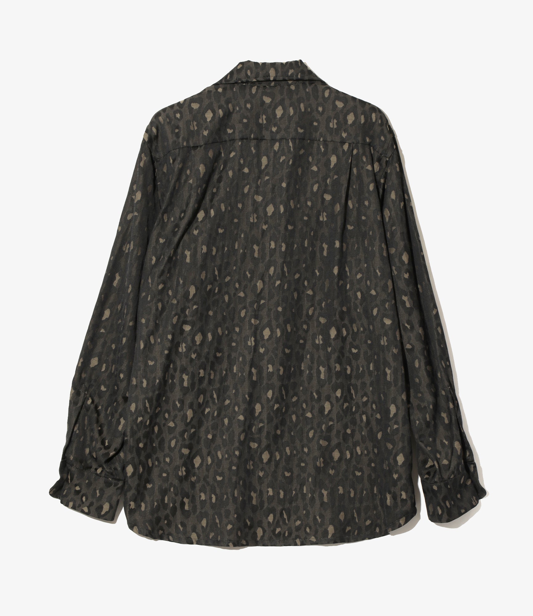 One-Up Shirt - Leopard - PE/C Jacquard Cloth