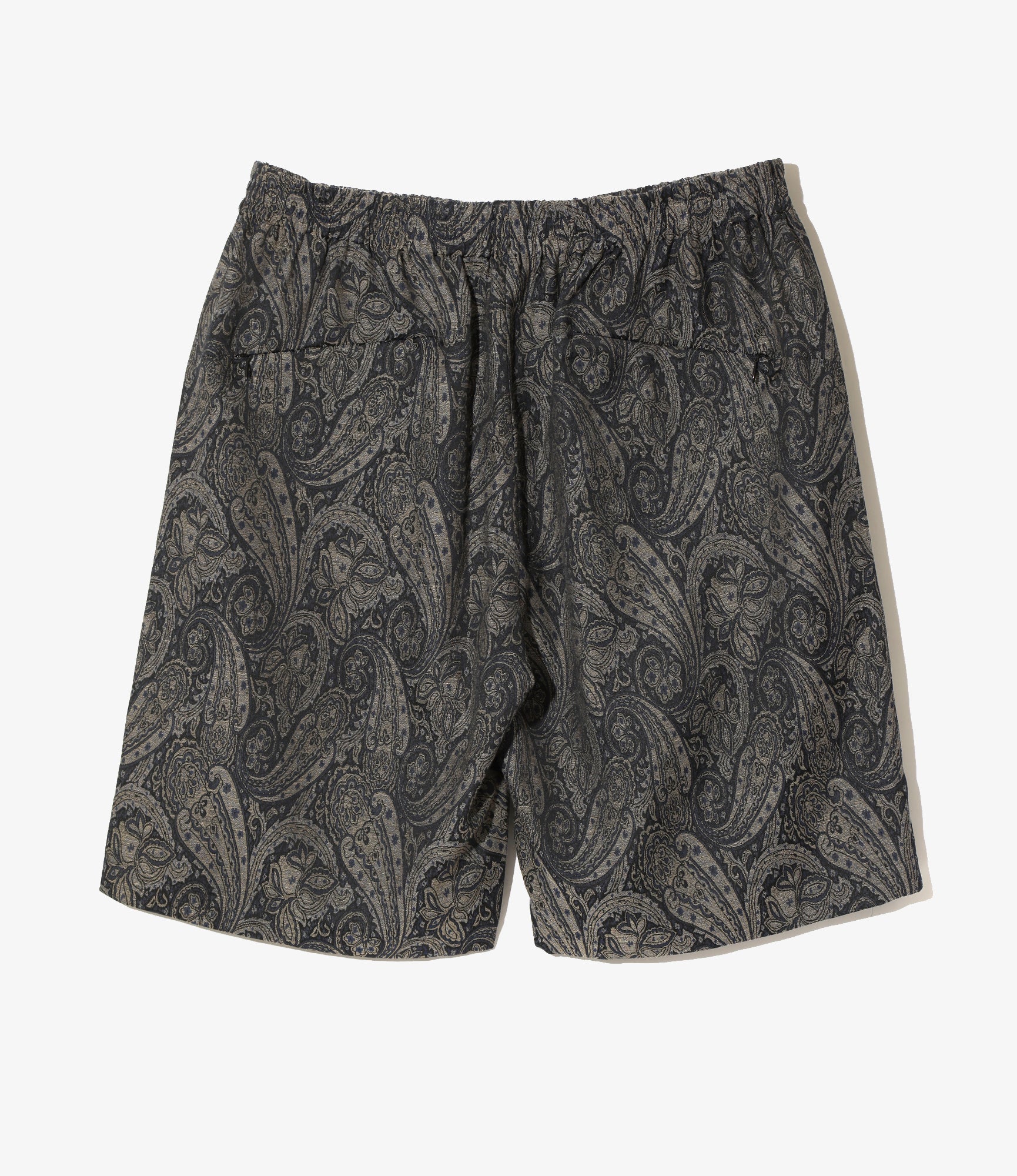 Basketball Short - Paisley - PE/C Jacquard Cloth