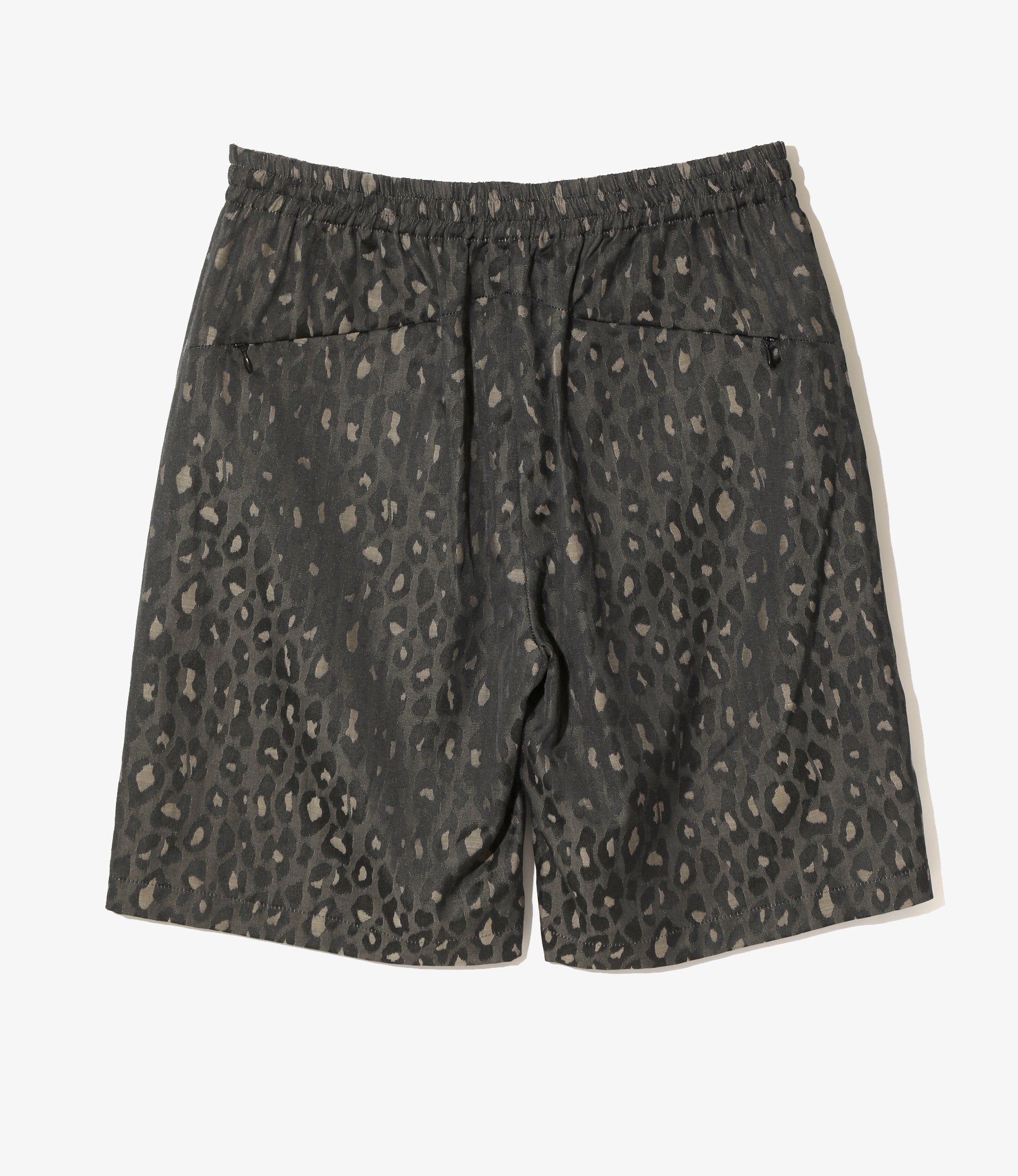 Basketball Short - Leopard - PE/C Jacquard Cloth