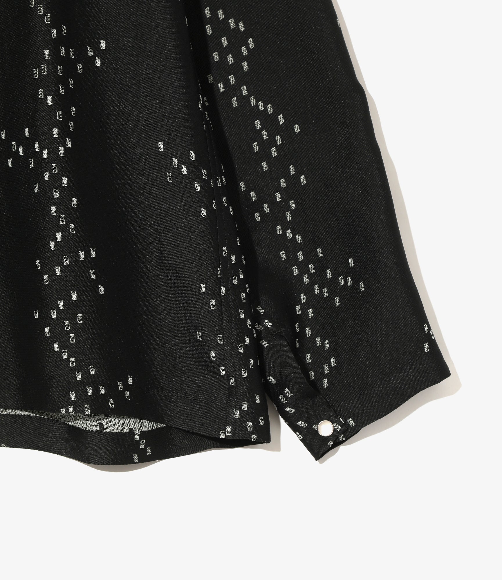 Cowboy One-Up Shirt - Off White - R/AC Square Dot Jacquard