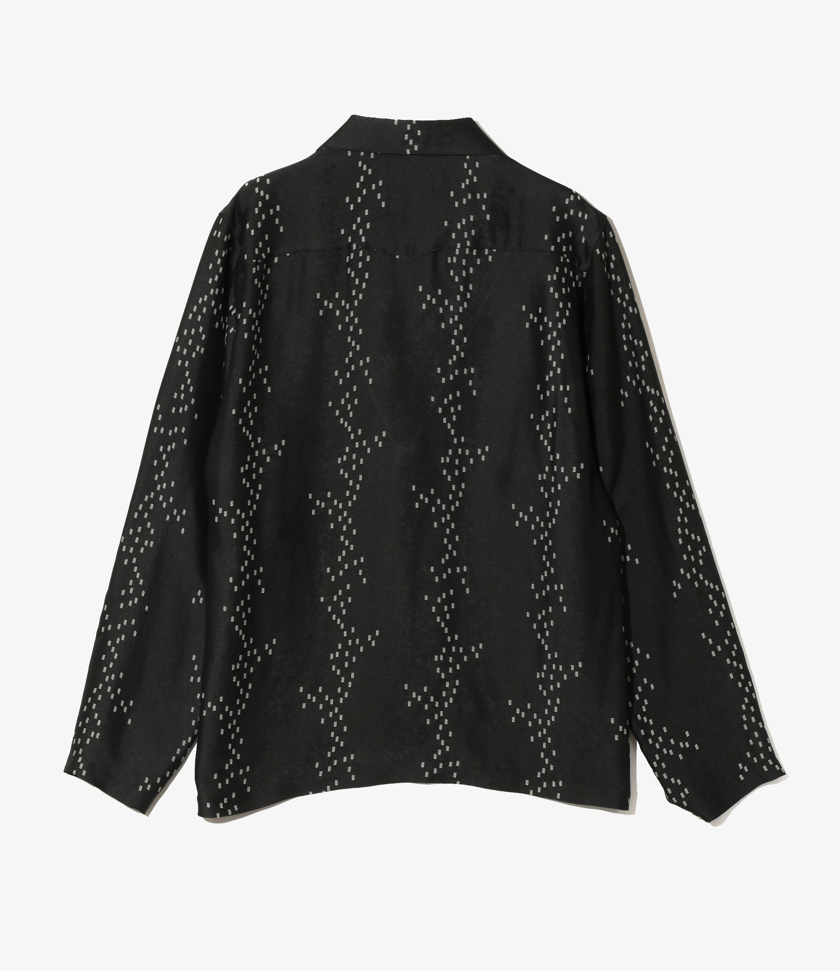 Cowboy One-Up Shirt - Off White - R/AC Square Dot Jacquard