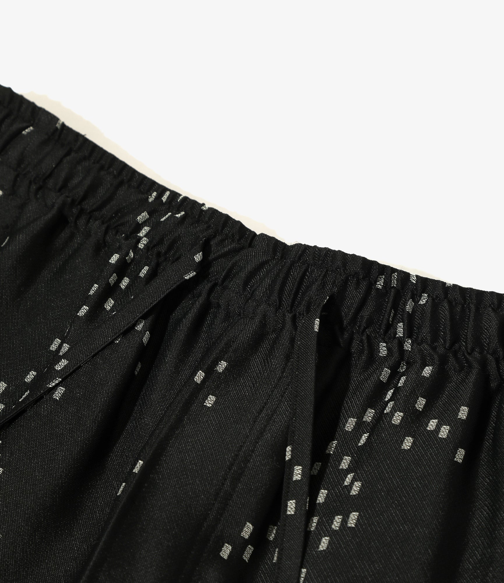 String Cowboy Pant - Off White- R/AC Square Dot Jacquard