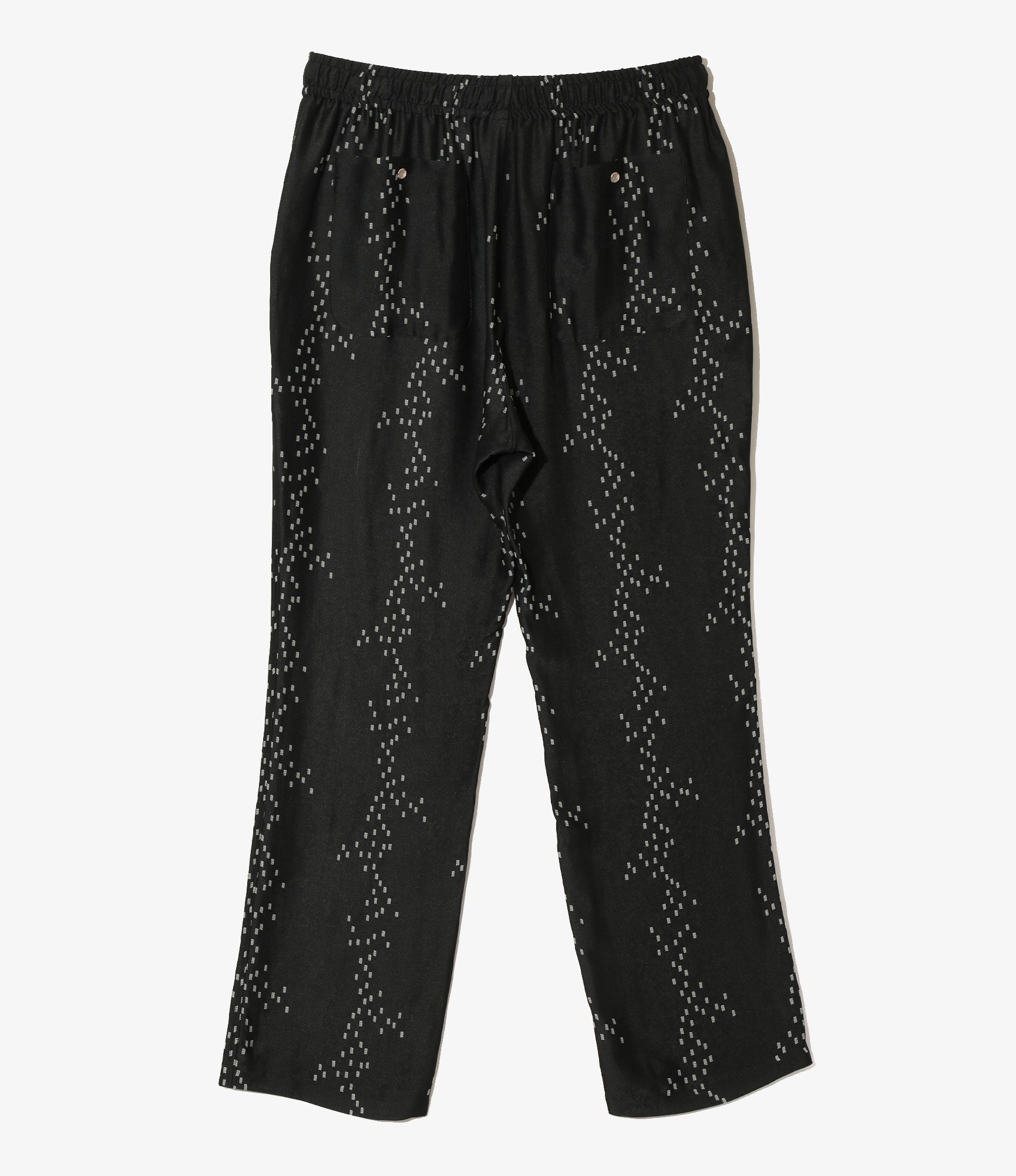 String Cowboy Pant - Off White- R/AC Square Dot Jacquard