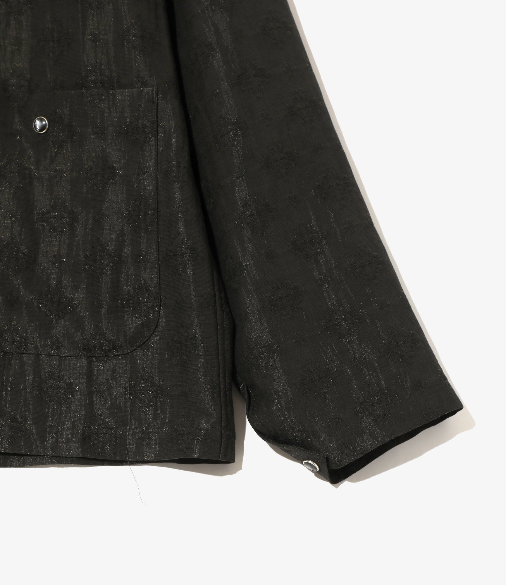 V-Neck Cowboy Shirt - Black - Bright Foulard