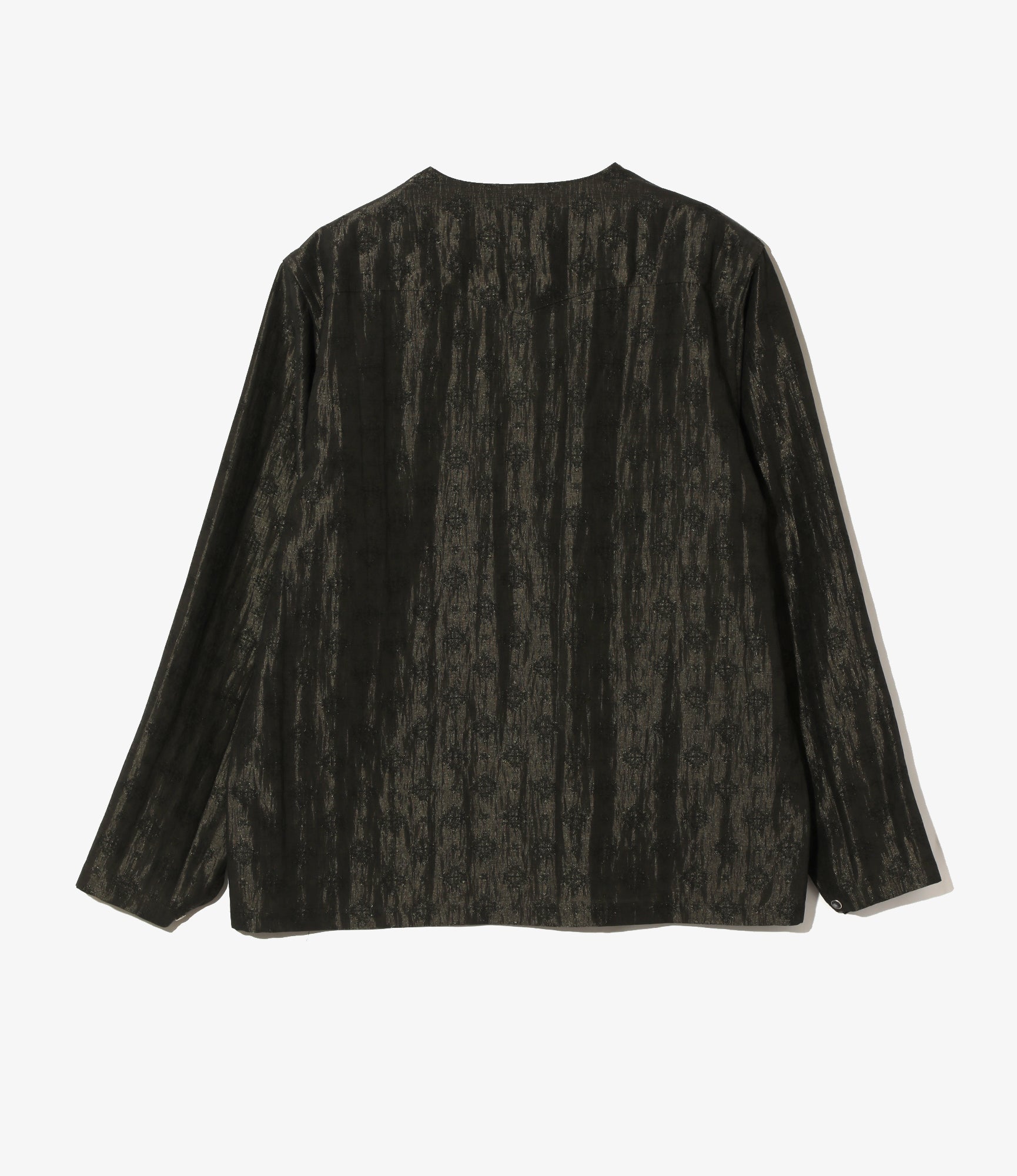 V-Neck Cowboy Shirt - Black - Bright Foulard