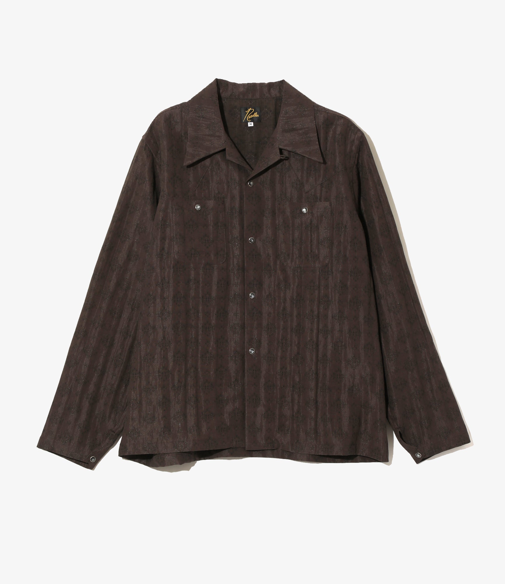 Cowboy One-Up Shirt - Bordeaux - Bright Foulard