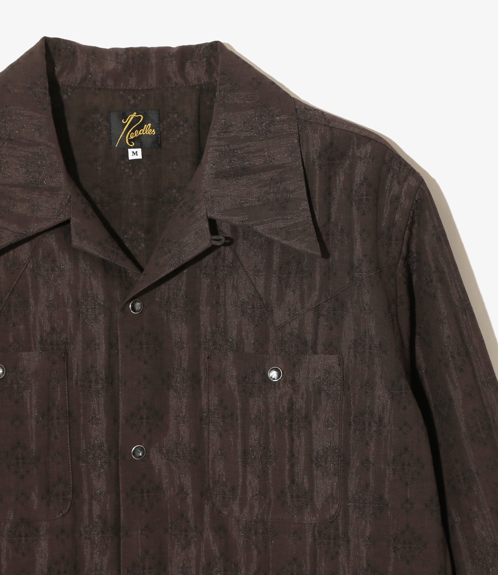 Cowboy One-Up Shirt - Bordeaux - Bright Foulard