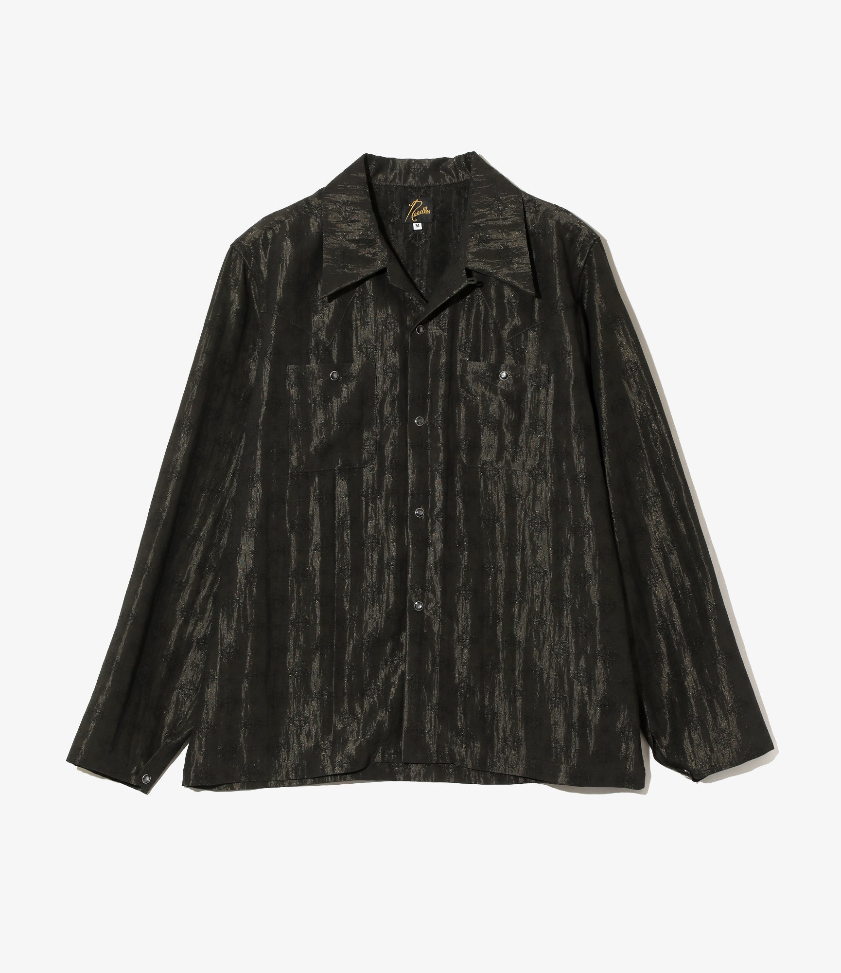Cowboy One-Up Shirt - Black - Bright Foulard
