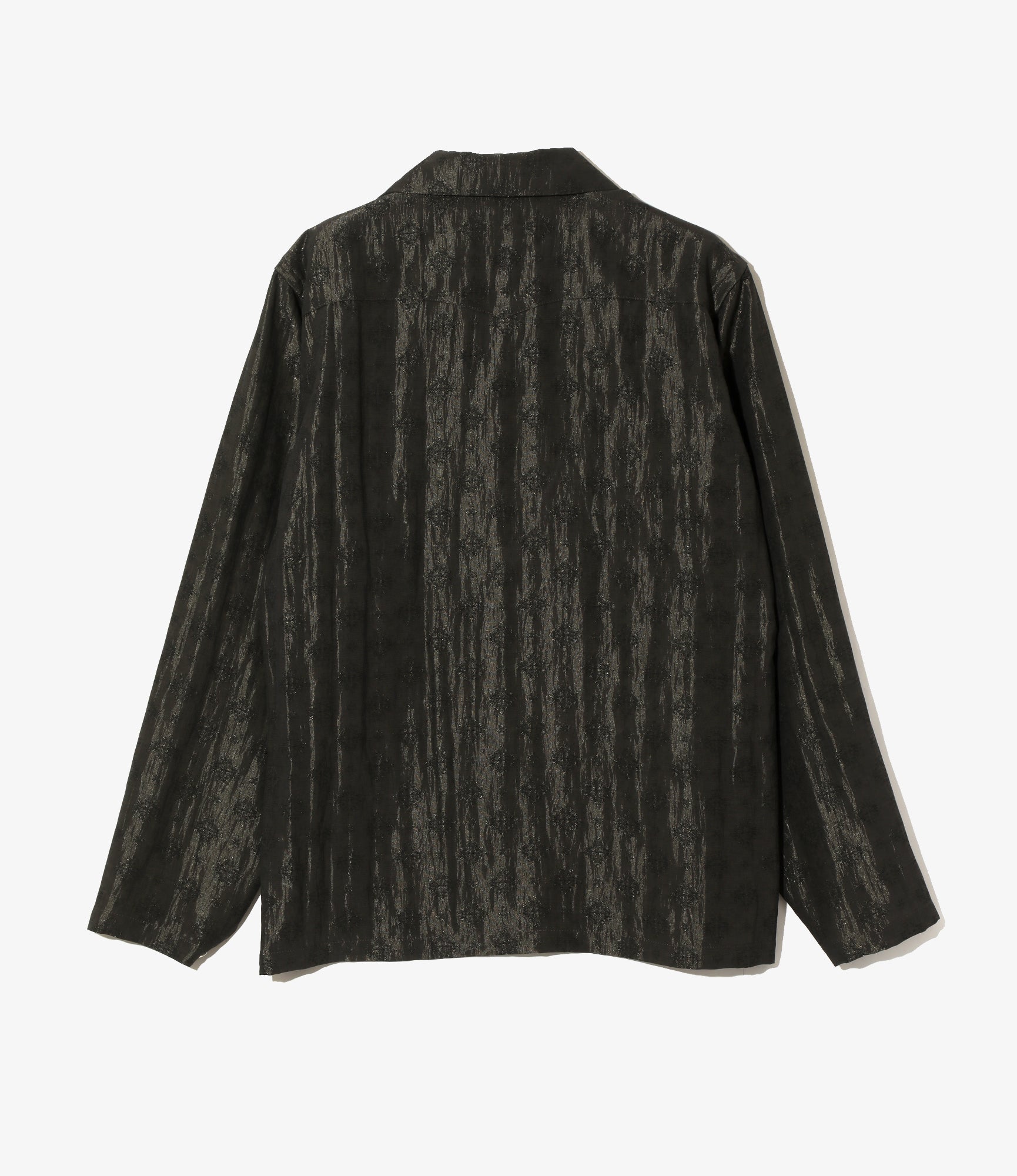 Cowboy One-Up Shirt - Black - Bright Foulard
