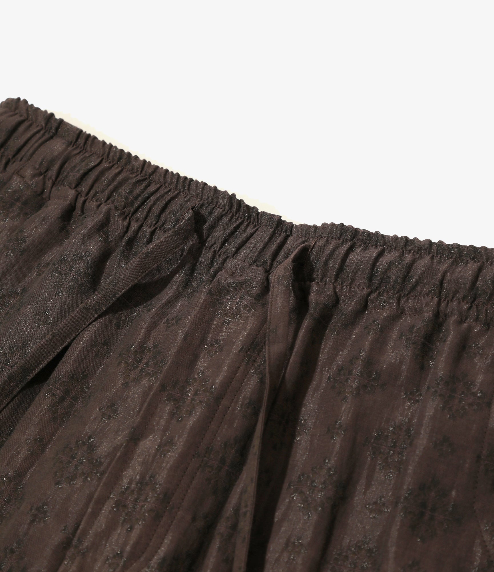 String Cowboy Pant - Bordeaux - Bright Foulard