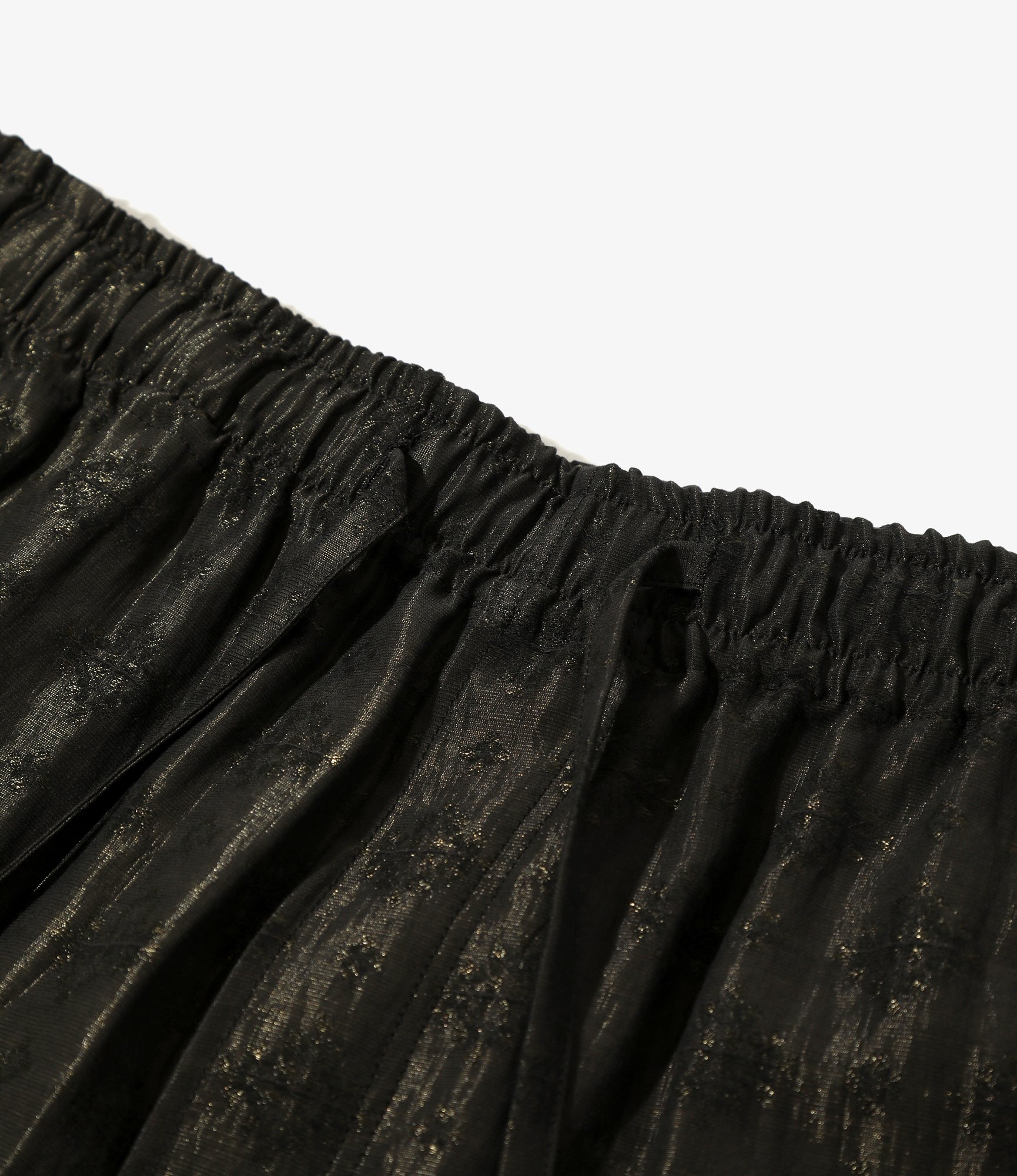 String Cowboy Pant - Black - Bright Foulard