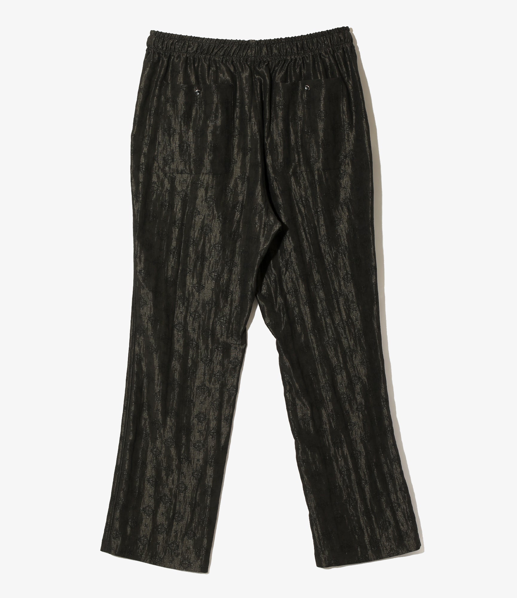 String Cowboy Pant - Black - Bright Foulard