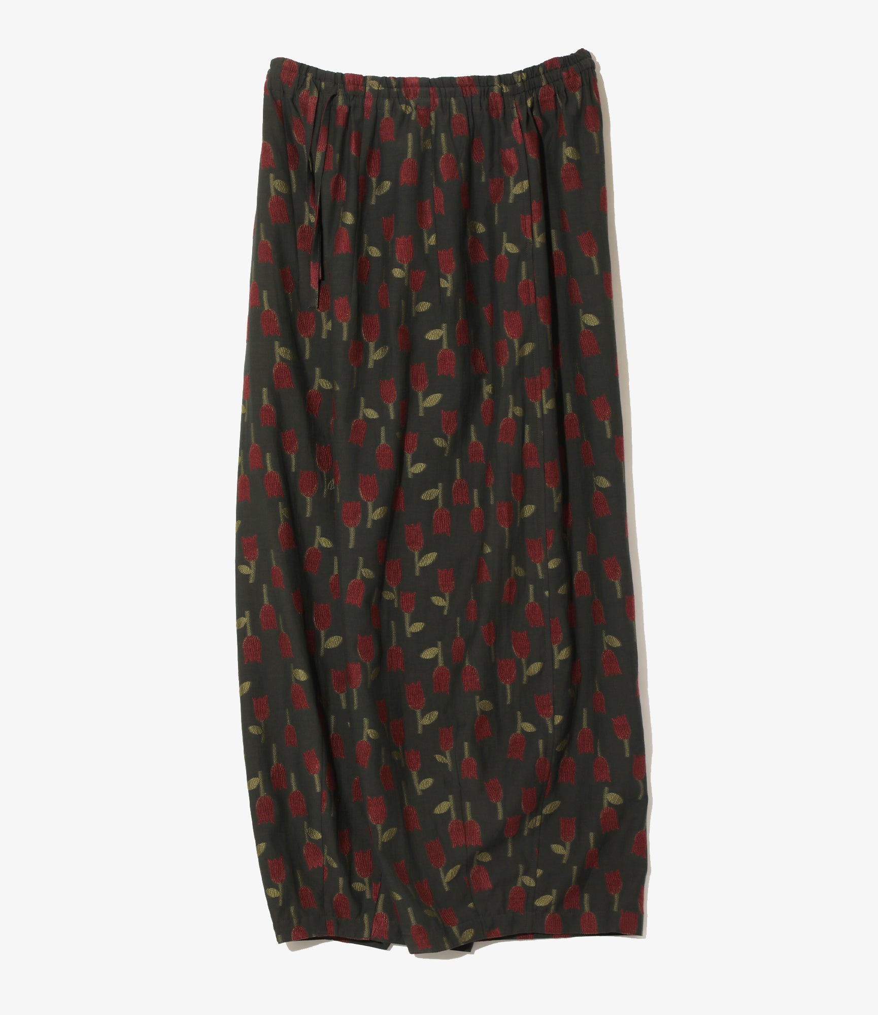 H.D. Pant - Charcoal - R/W Tulip Jacquard