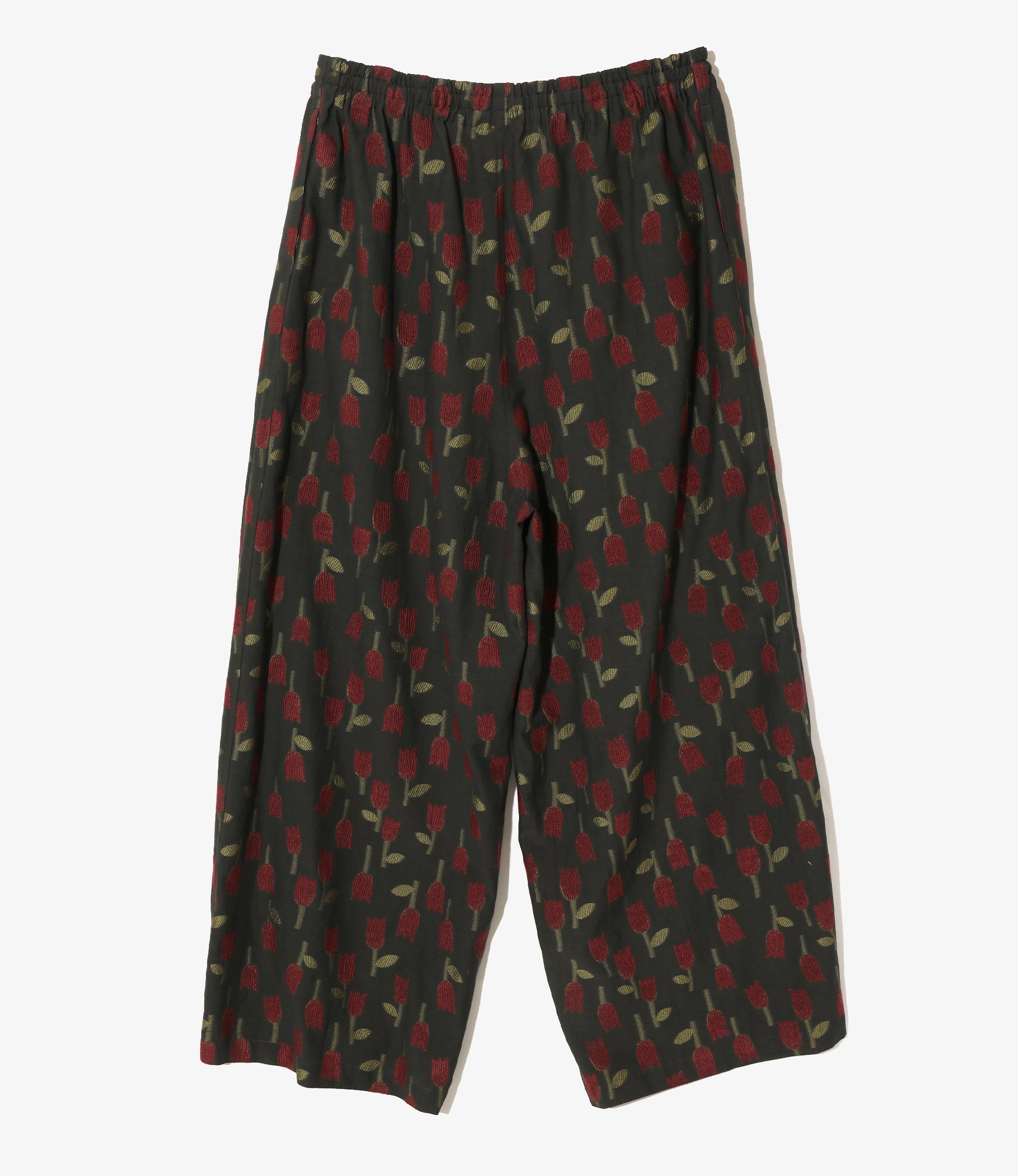 H.D. Pant - Charcoal - R/W Tulip Jacquard