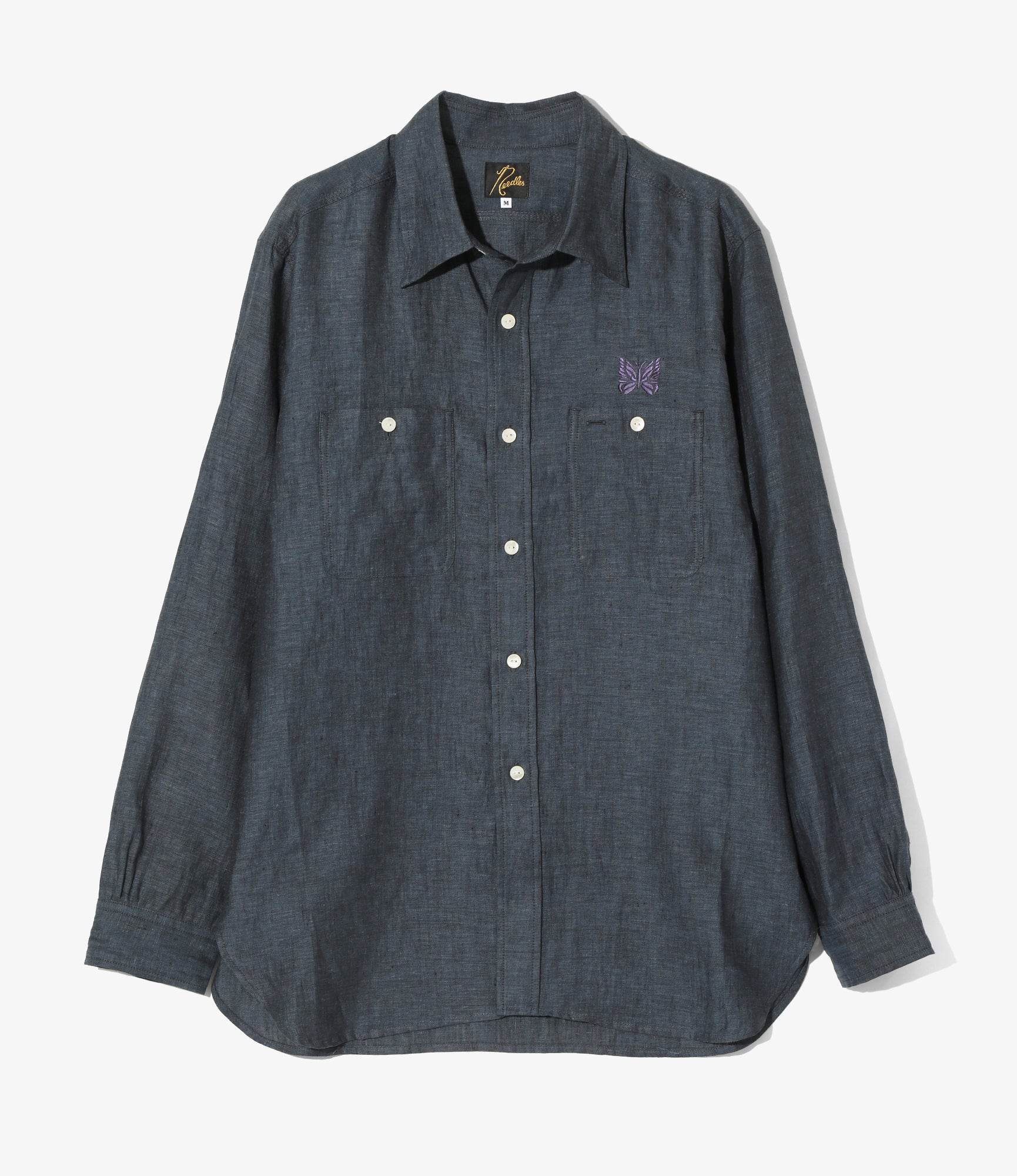 Work Shirt - Blue - Linen Chambray