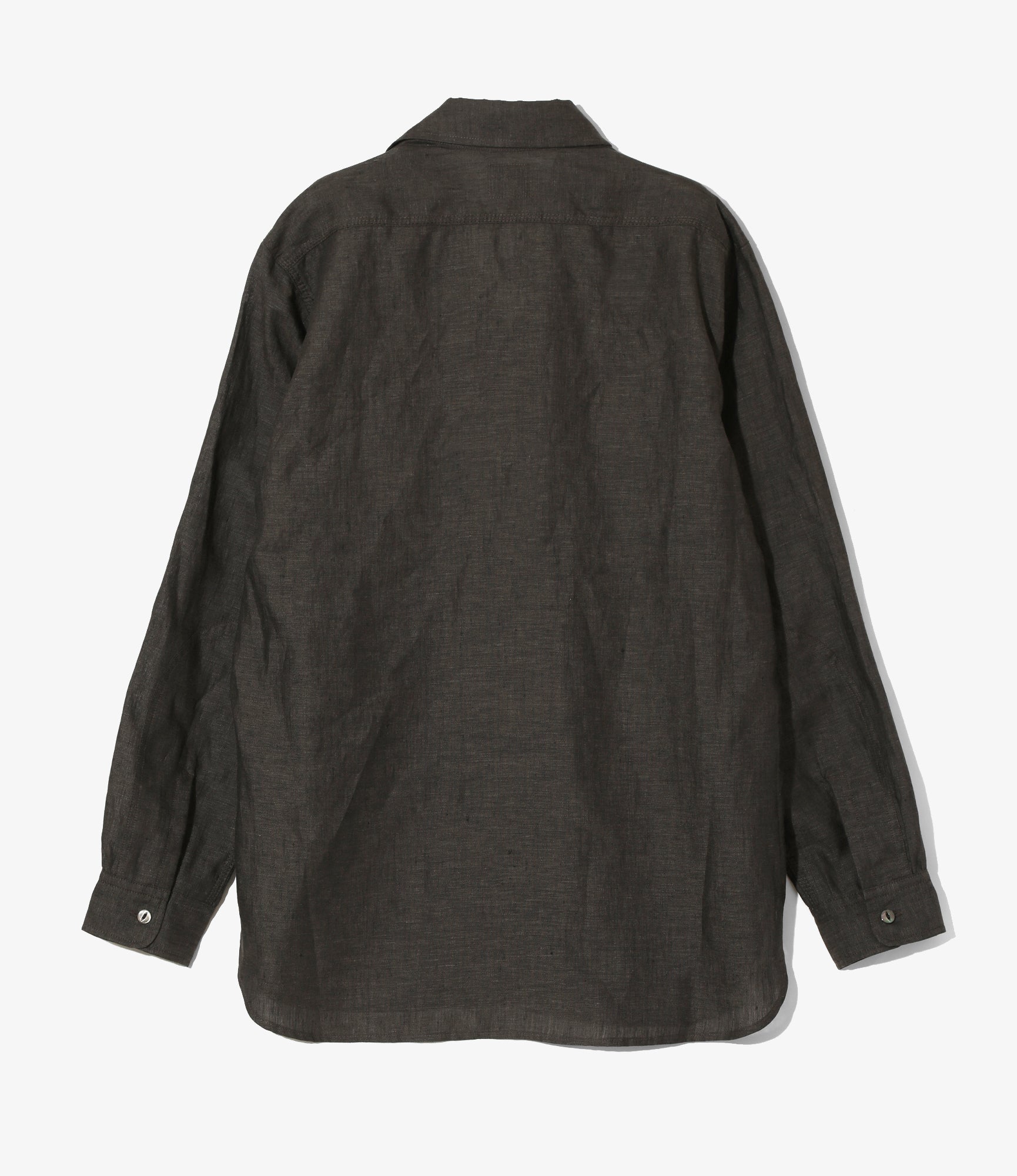 Work Shirt - Charcoal - Linen Chambray