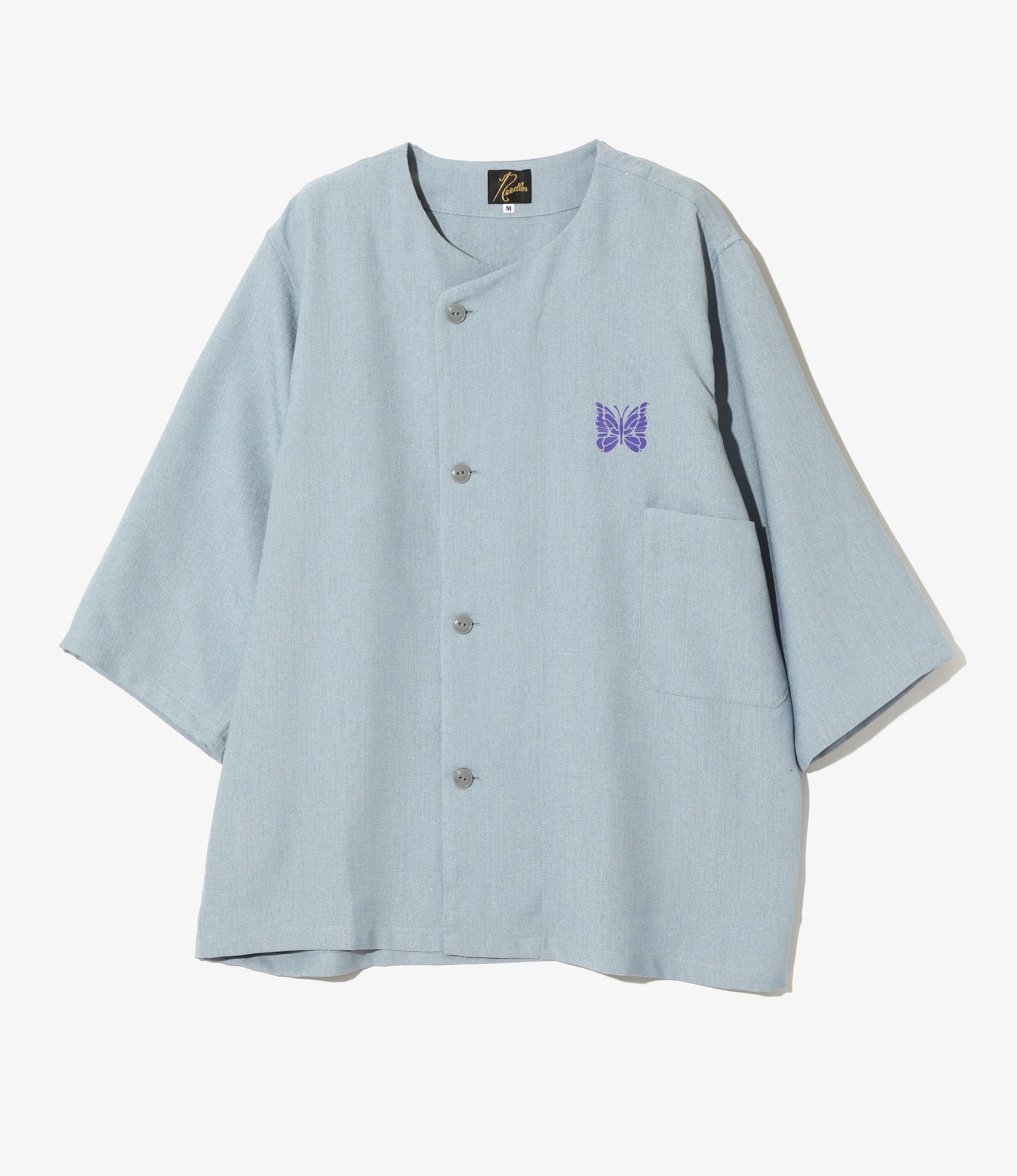 Pajama Set - Sax - Poly Oxford