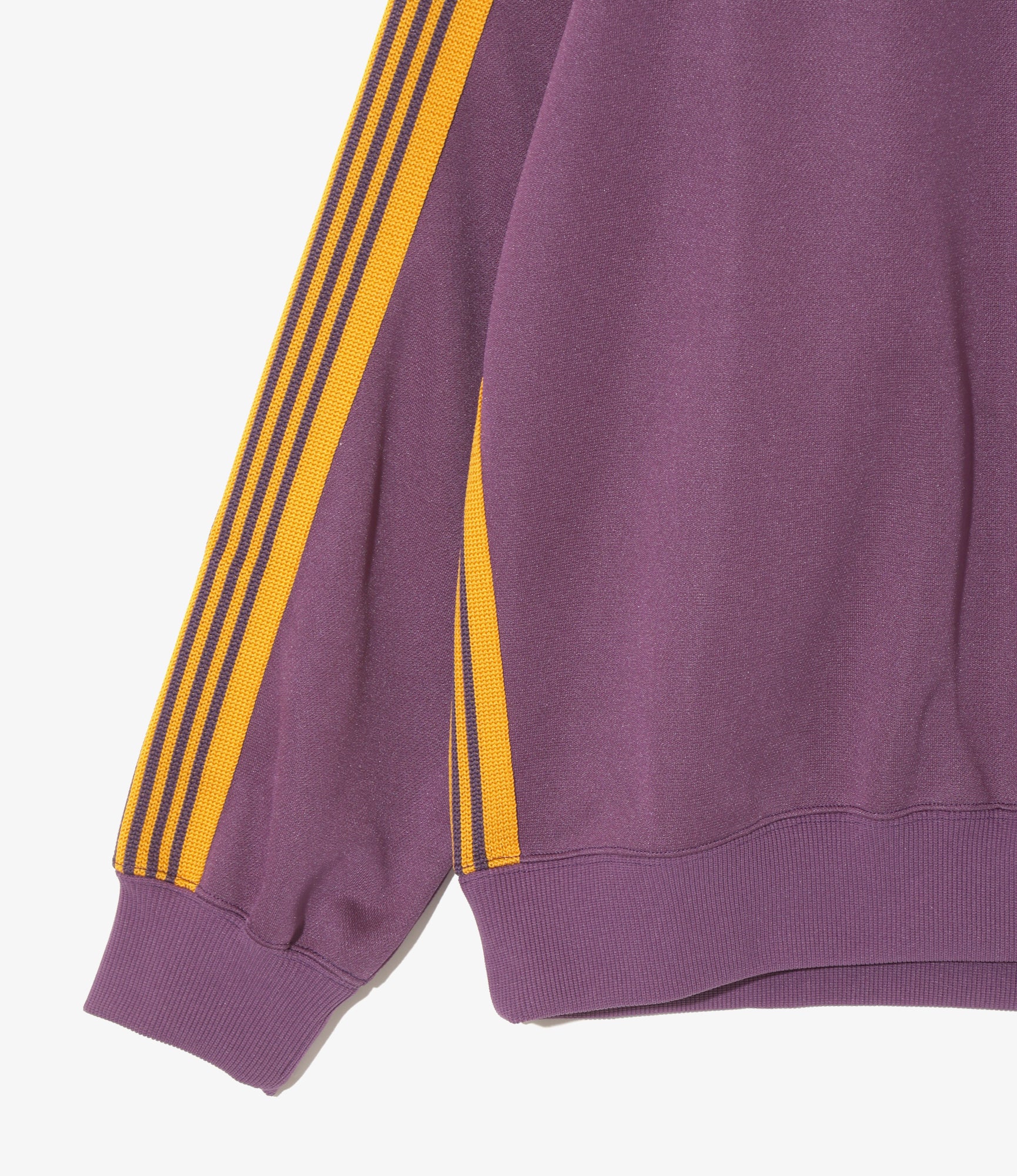 Track Crew Neck Shirt - Purple - Poly Smooth