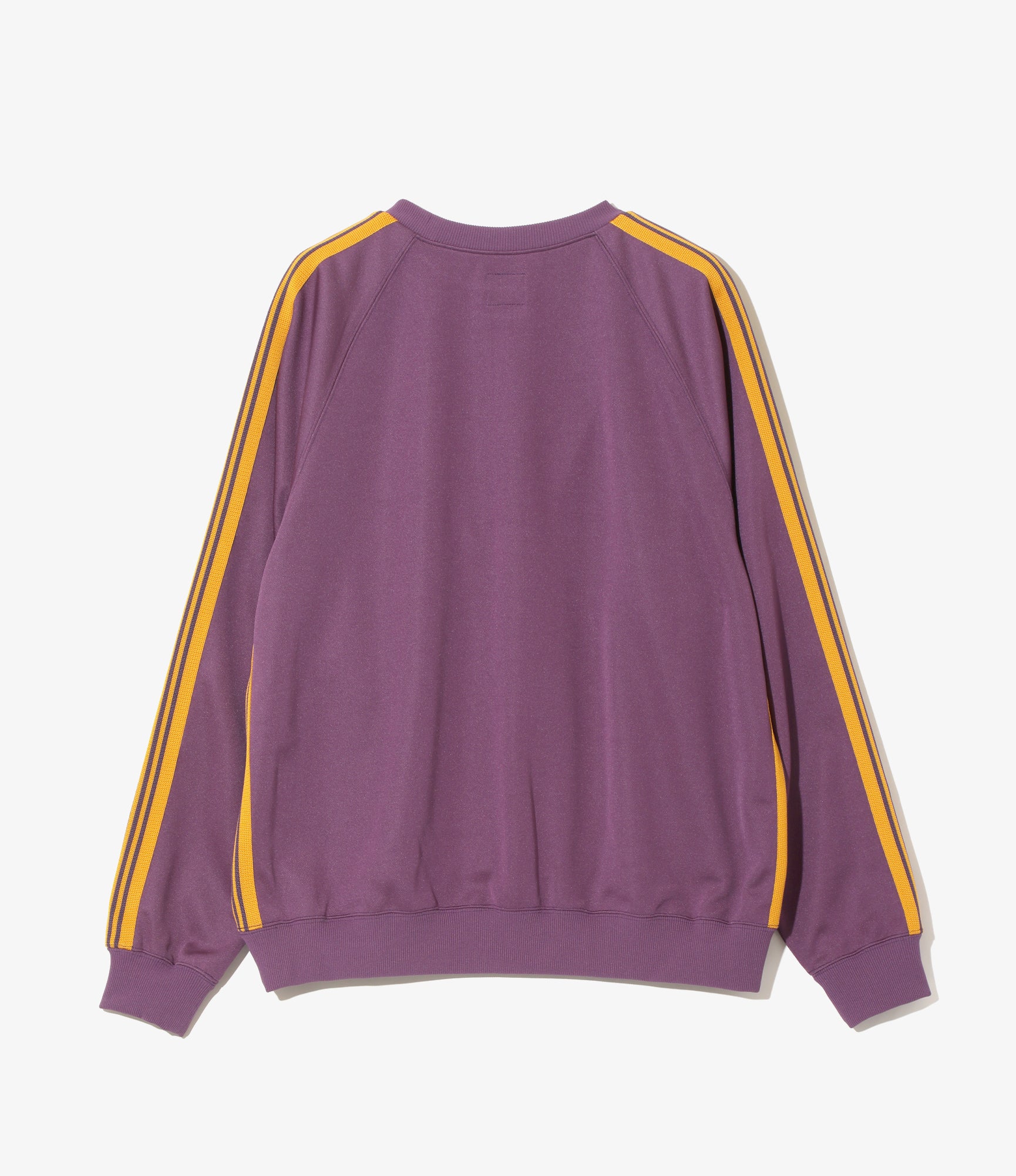 Track Crew Neck Shirt - Purple - Poly Smooth