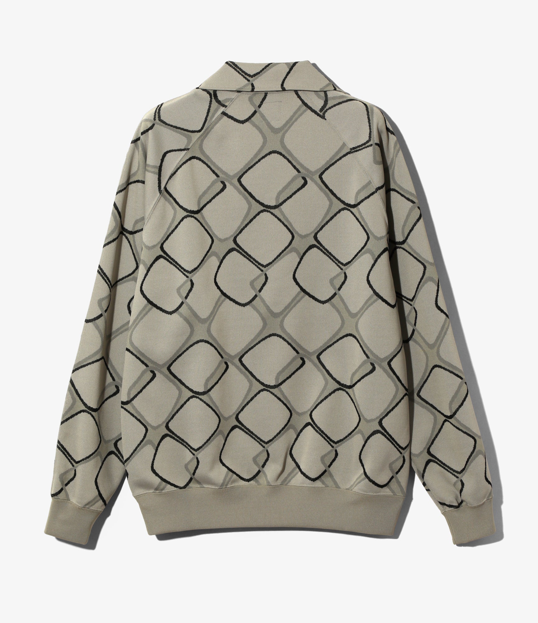 Track Jacket - Abstract - Poly Jacquard