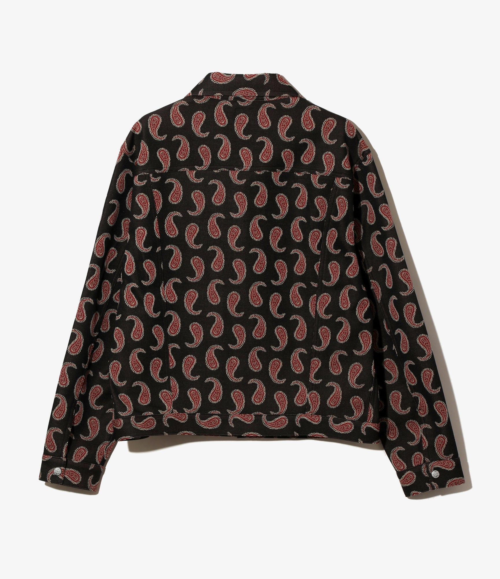 Penny Jean Jacket - Paisley - Poly Jacquard