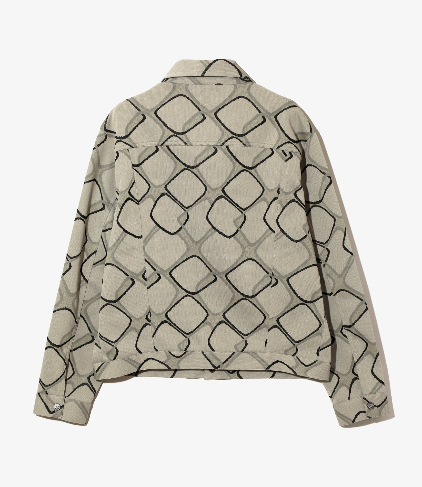 Penny Jean Jacket - Abstract - Poly Jacquard