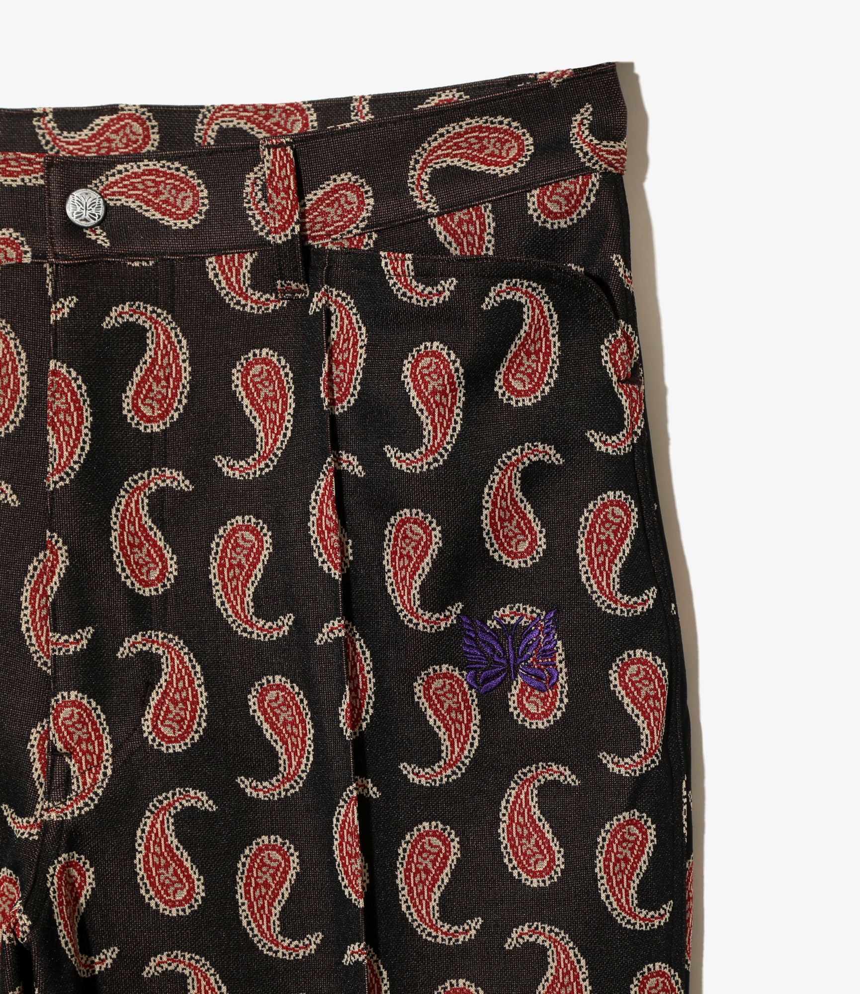 Boot-Cut Jean - Paisley - Poly Jacquard