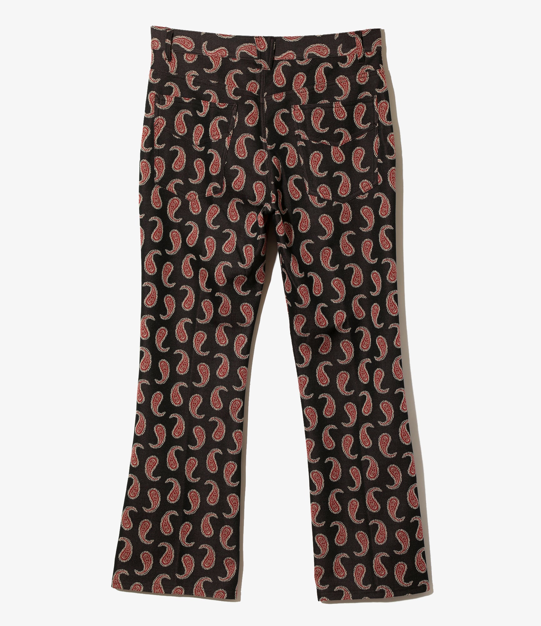 Boot-Cut Jean - Paisley - Poly Jacquard