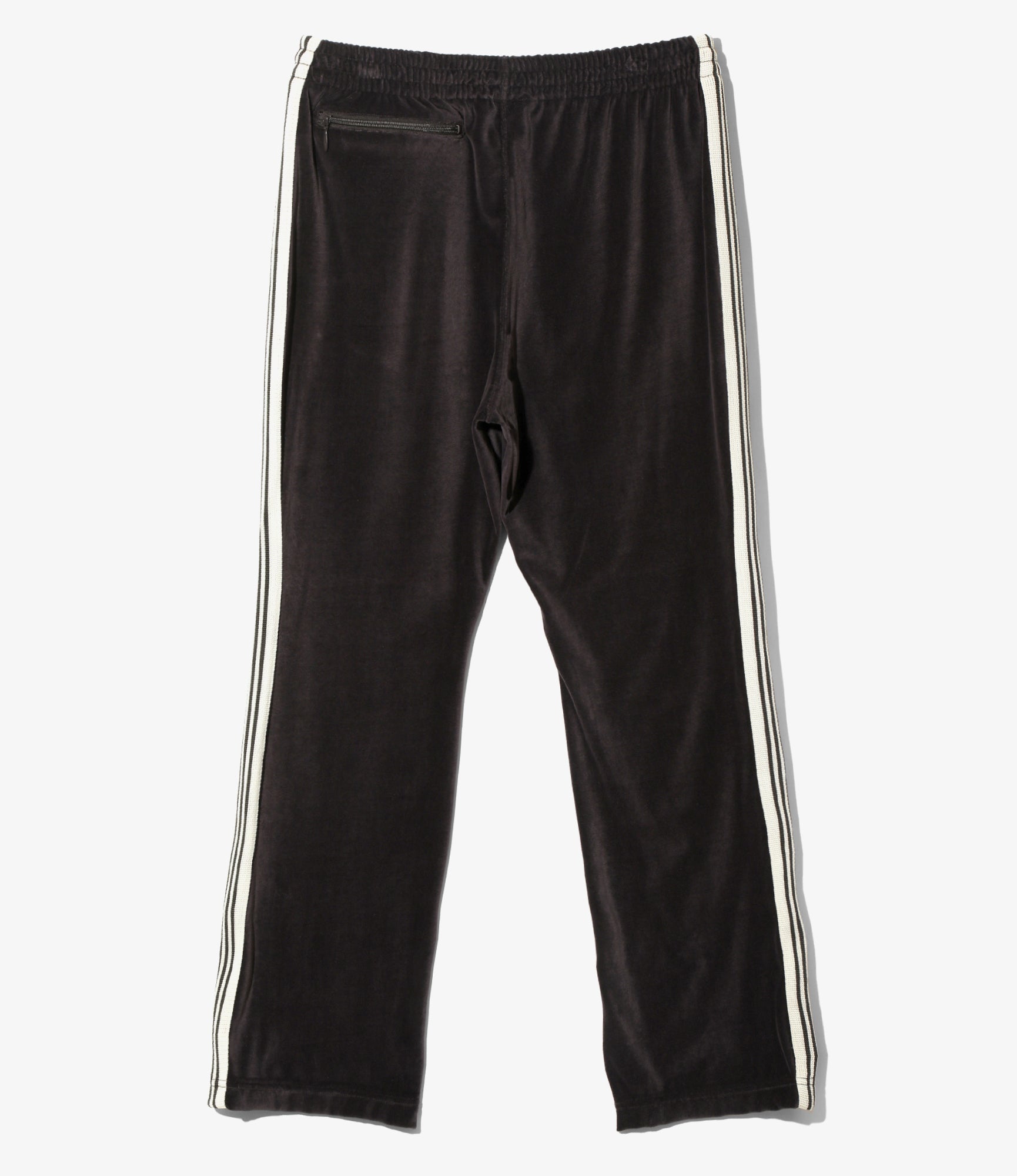 Narrow Track Pant - Charcoal - C/PE Velour