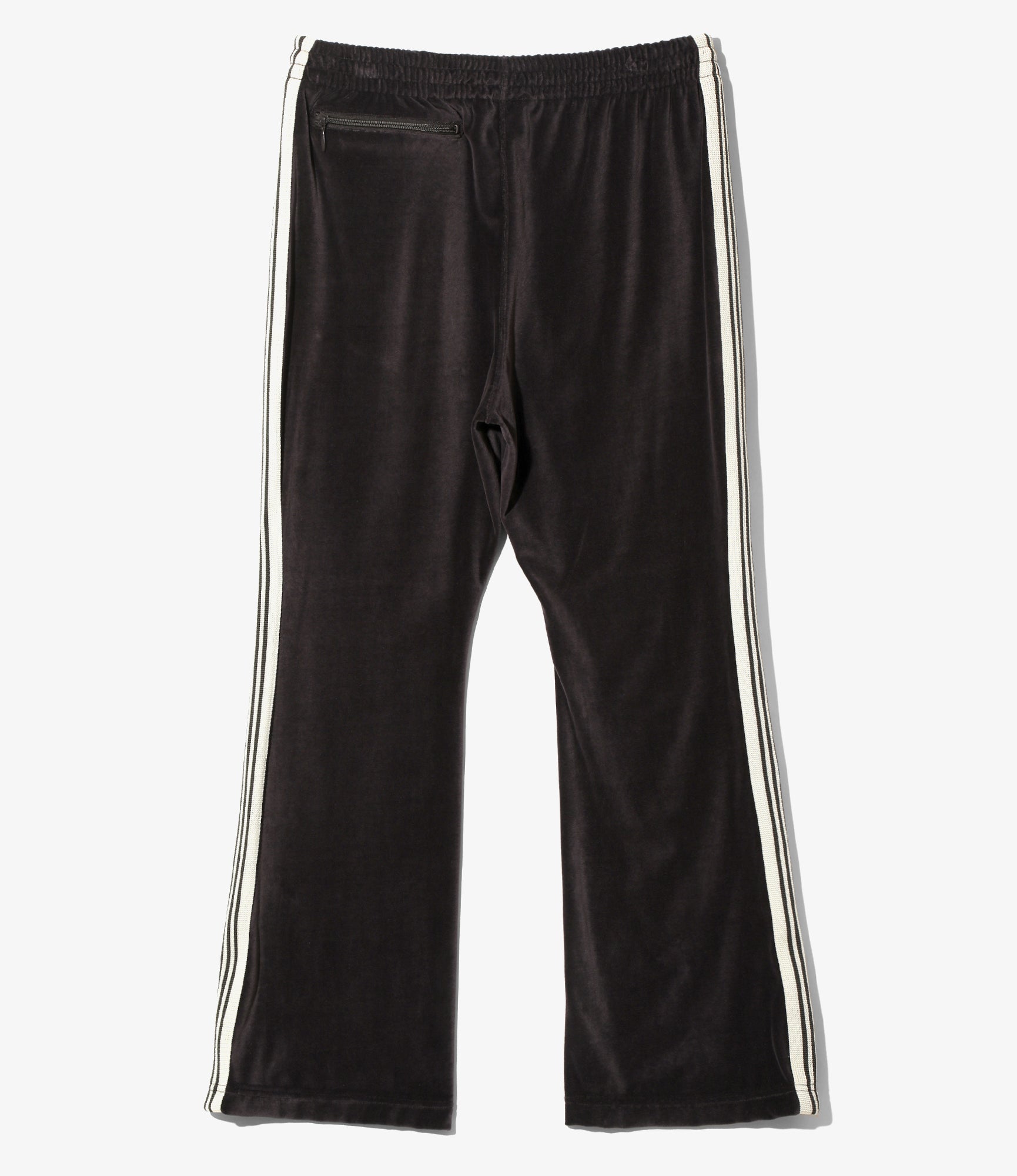 Boot-Cut Track Pant - Charcoal - C/PE Velour