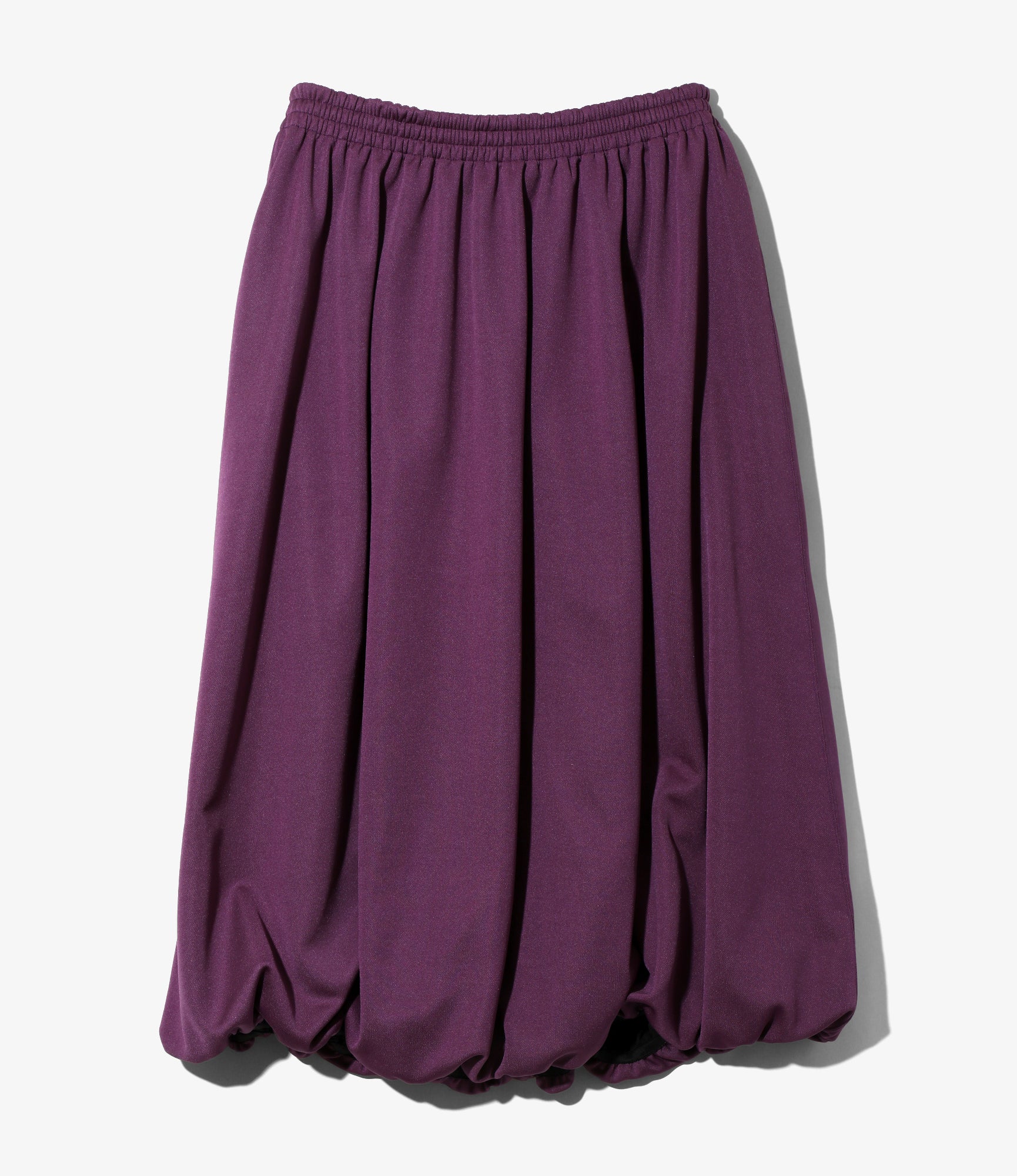 Balloon Track Skirt - Purple - Poly Smooth