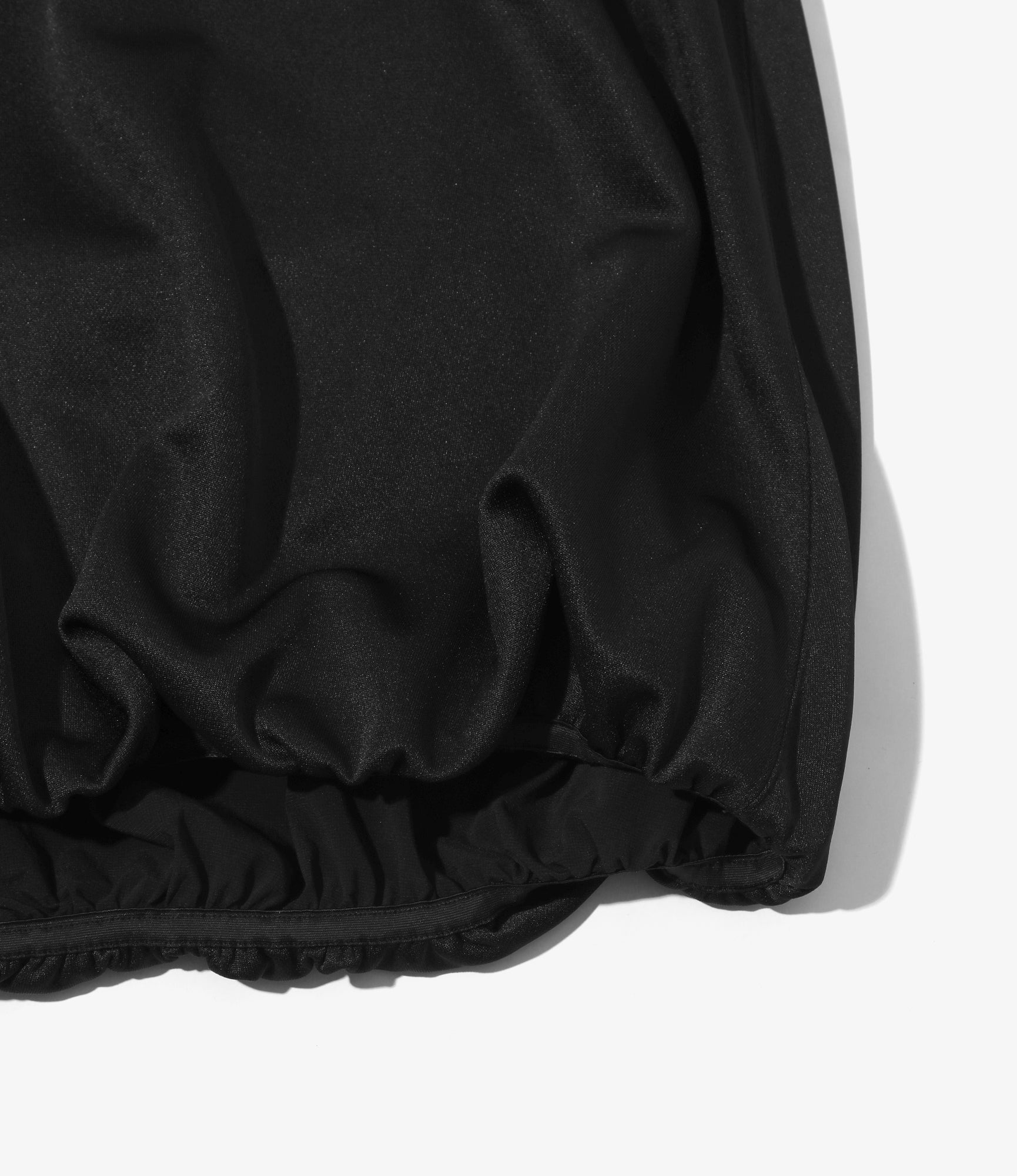 Balloon Track Skirt - Black - Poly Smooth