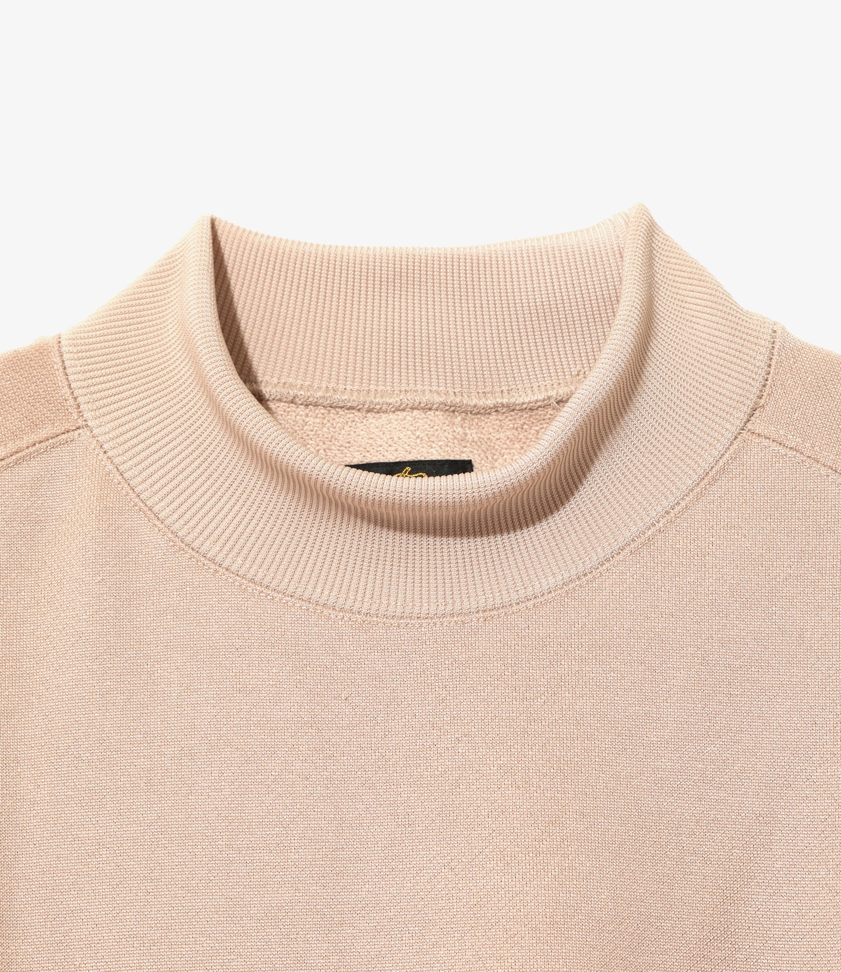 S/S Mock Neck Shirt - Pink - Bright Jersey