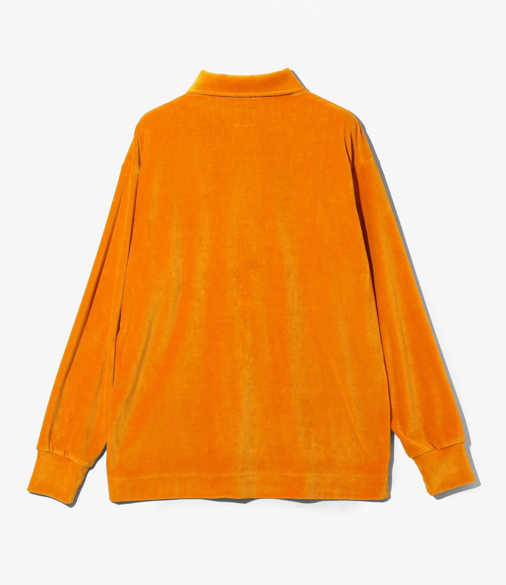 Pullover Shirt - Mustard - Velour Jersey