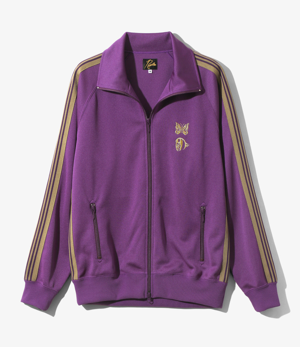 Needles x Kae Tanaka Track Jacket - Purple - Smooth | Nepenthes  
