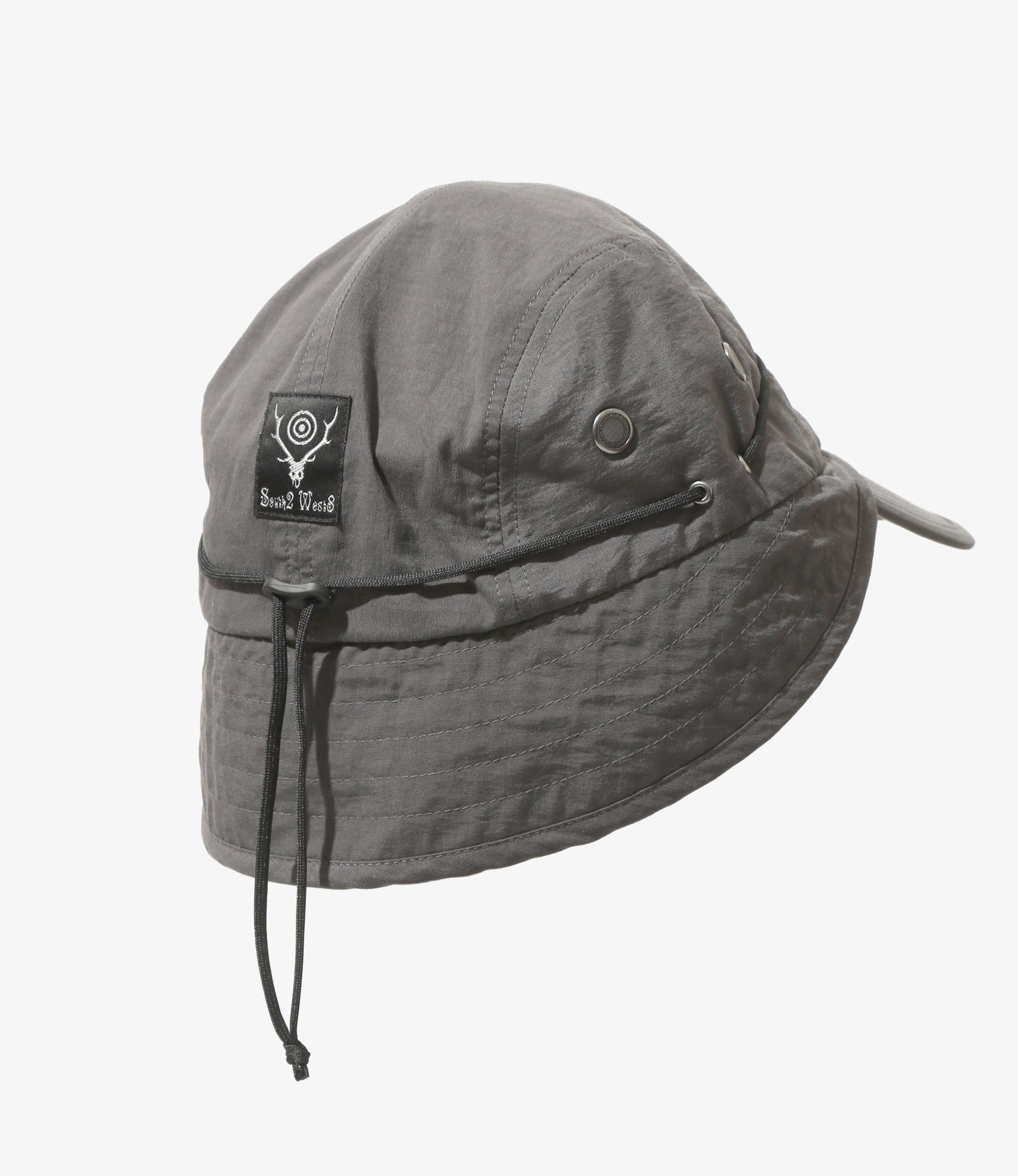 Tenkara Trout Cap - Charcoal - Nylon Poplin