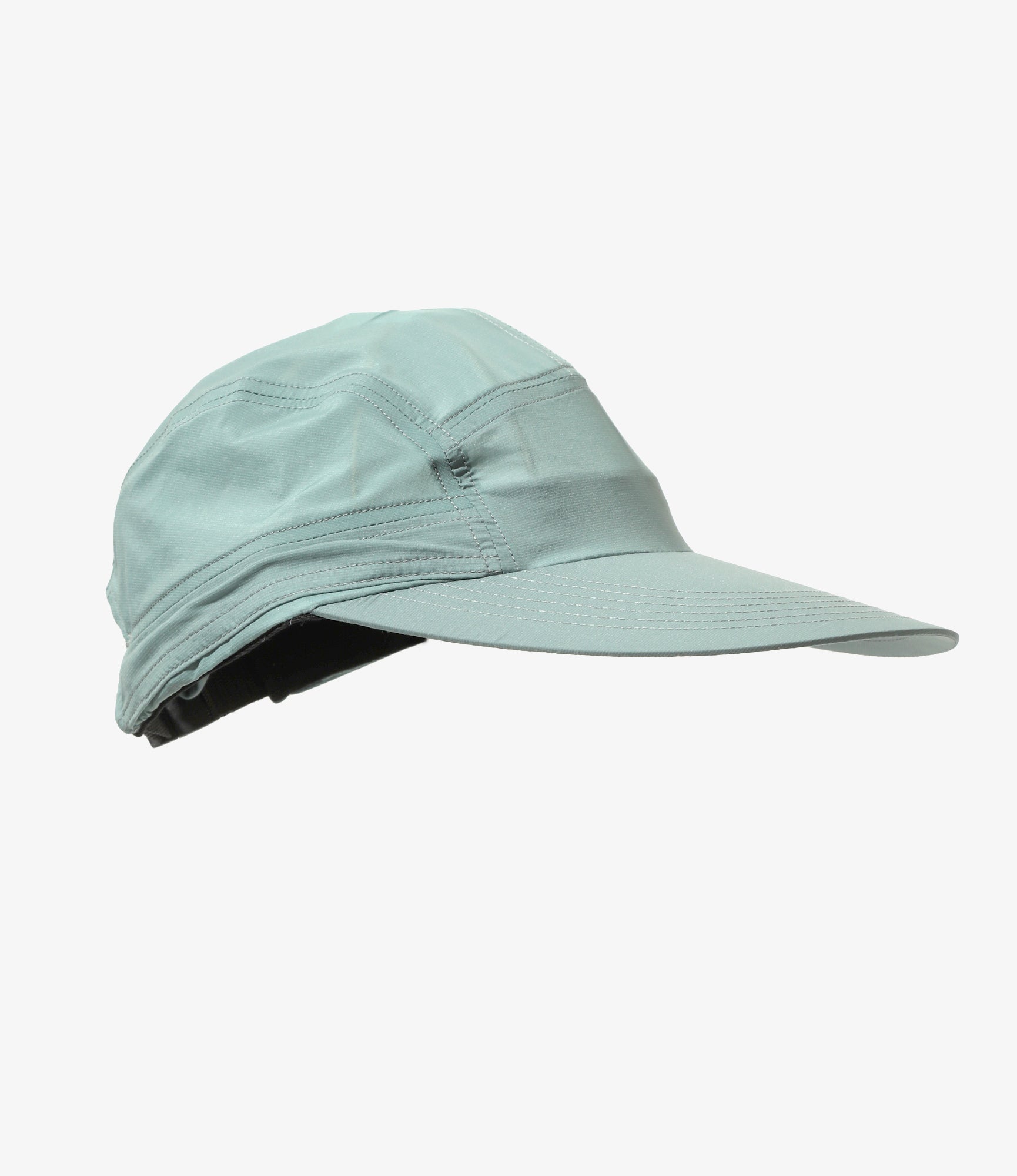 Sunshade Cap - Green - Nylon Poplin