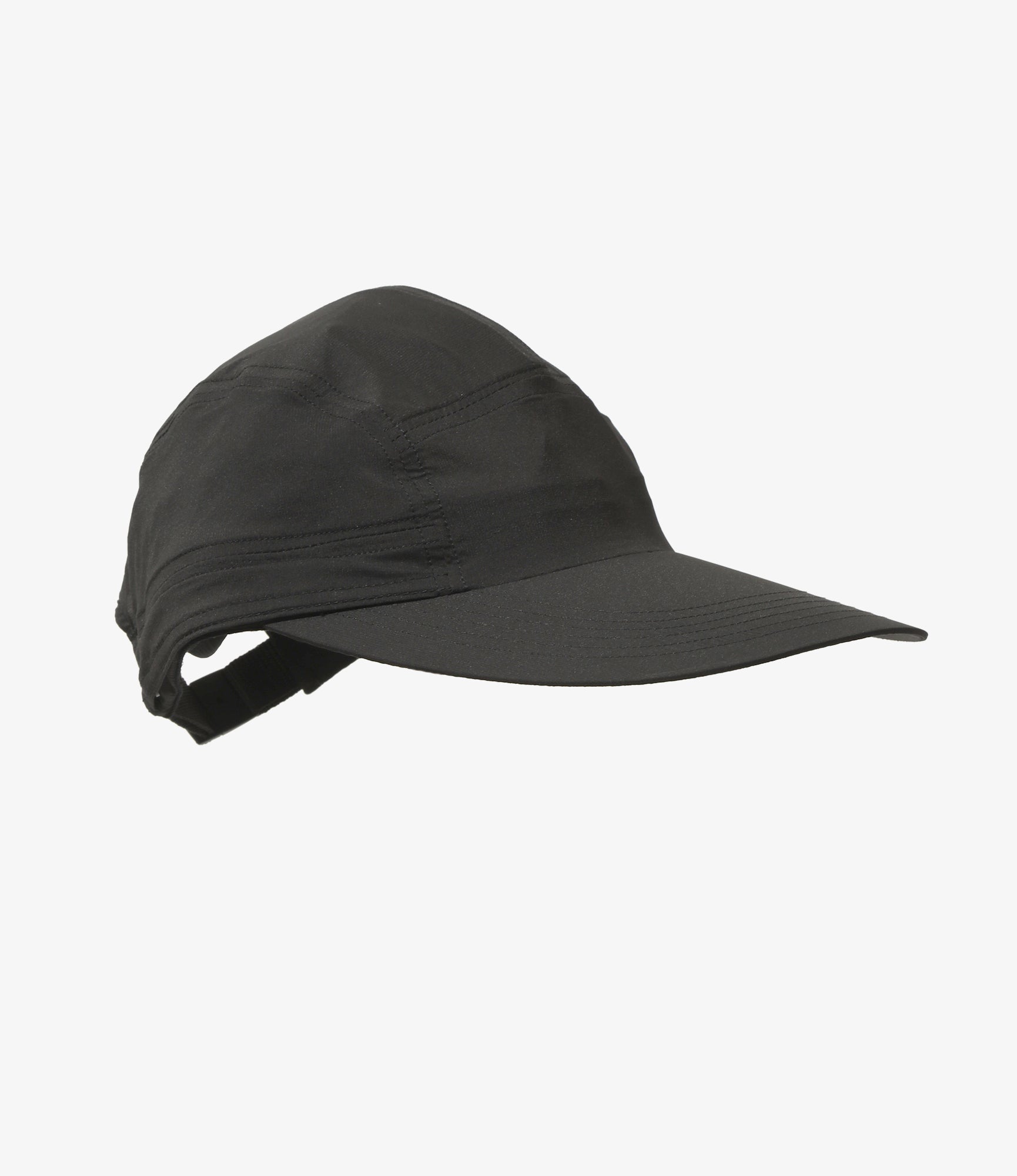 Sunshade Cap - Black - Nylon Poplin