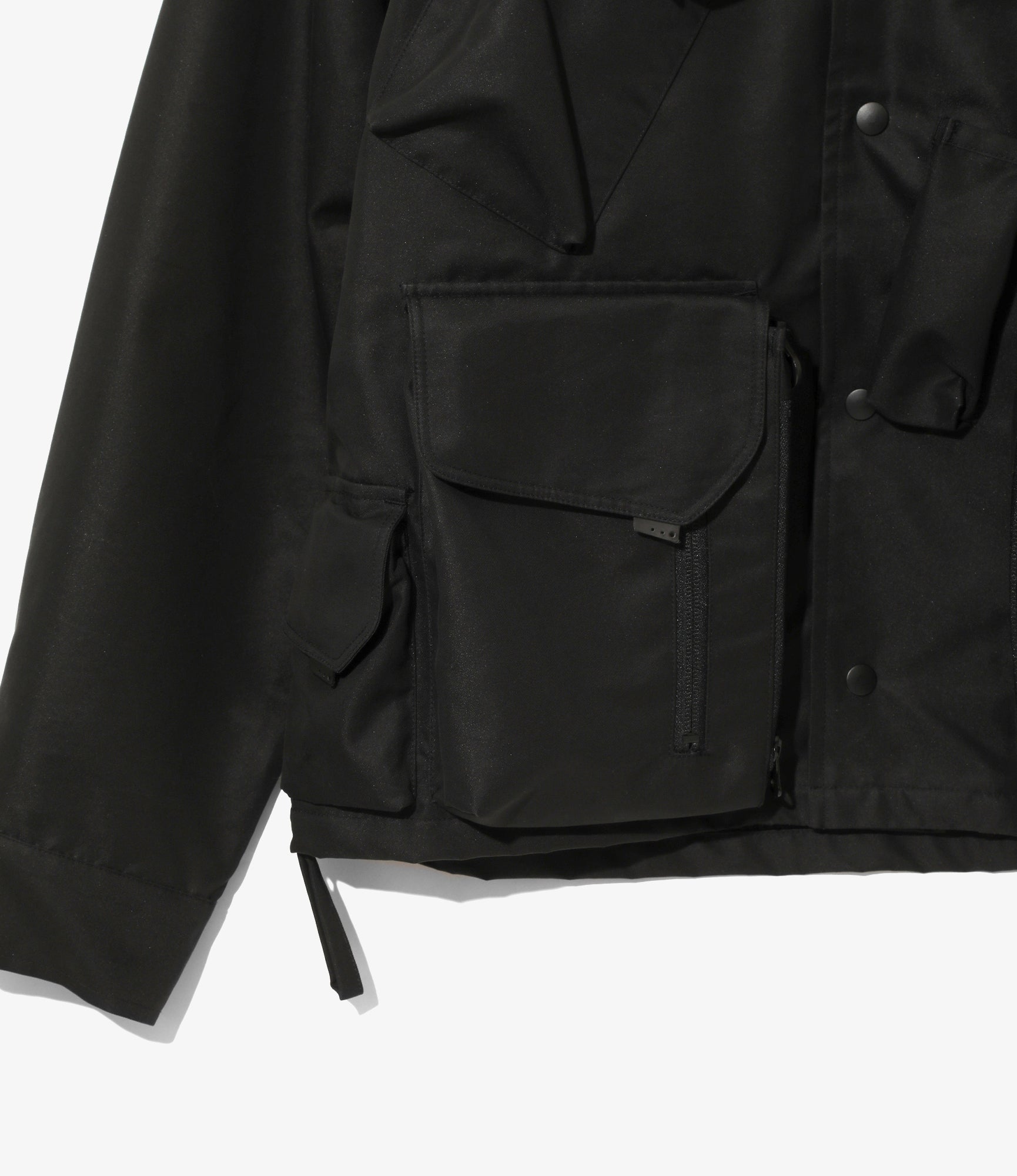 Tenkara Trout Parka - Black - C/PE Twill