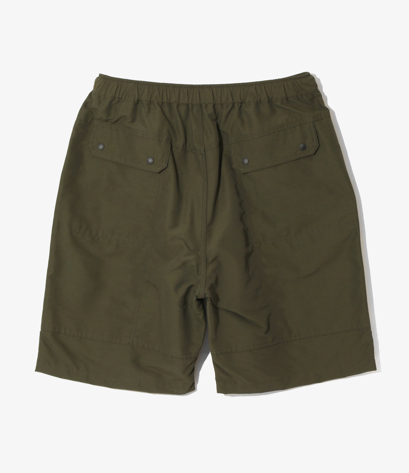 Belted Harbor Short - Olive - C/N Grosgrain