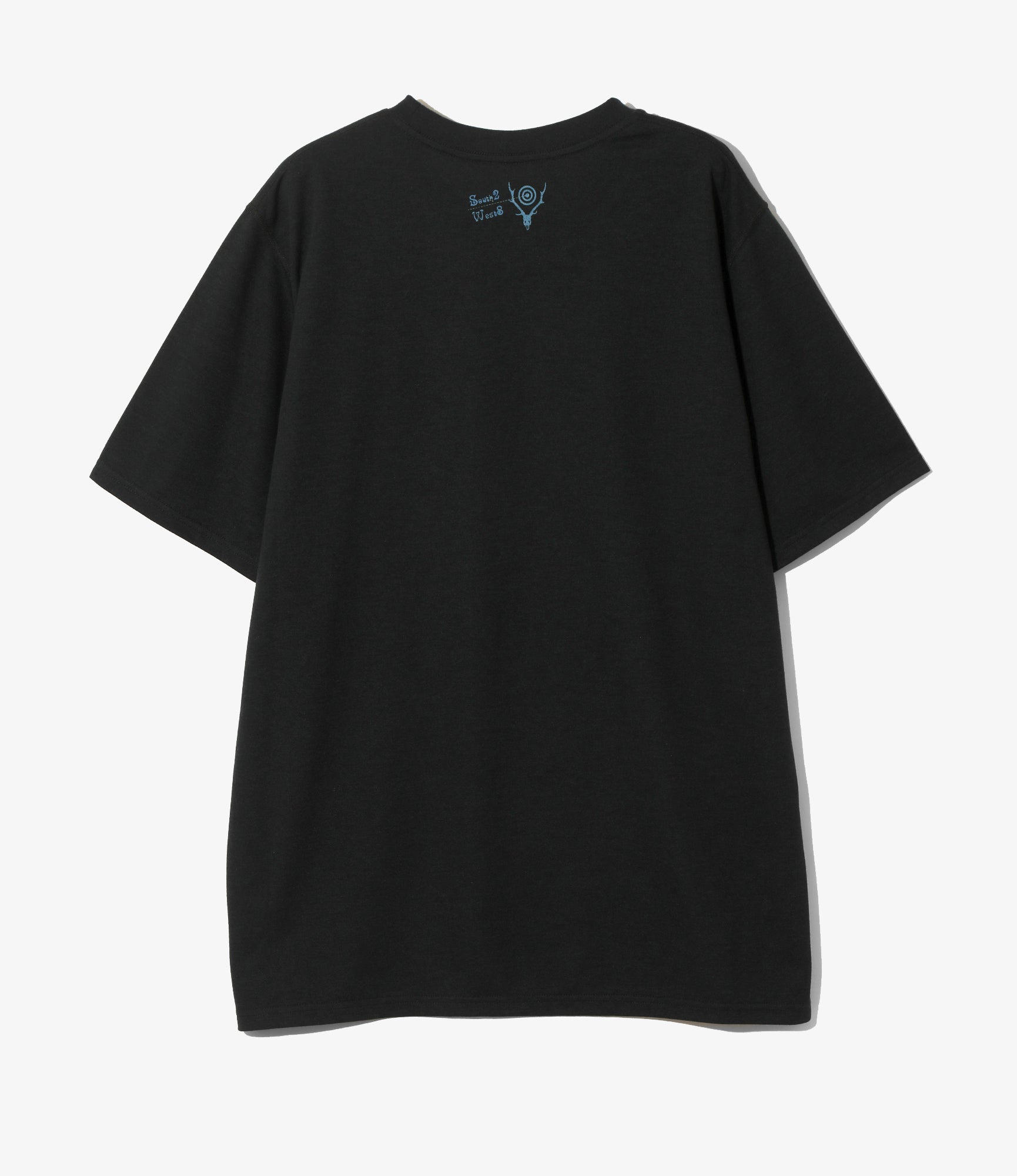 S/S Crew Neck Tee - Black - Skull&Target