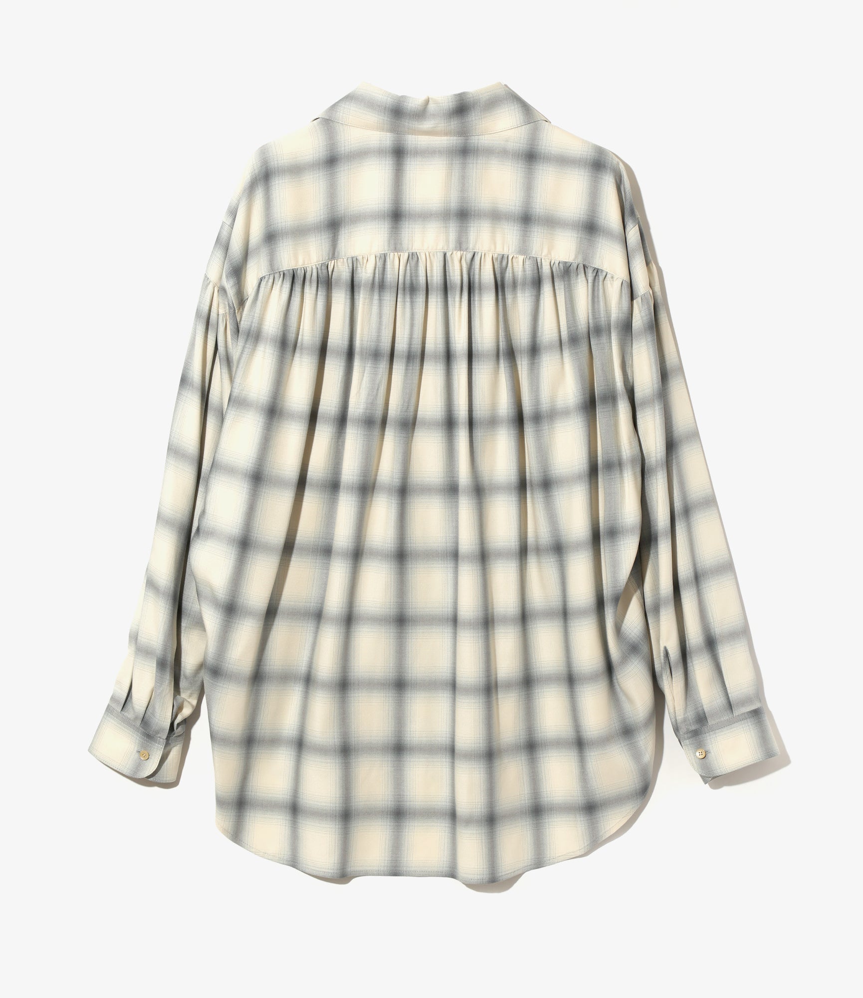Painter Shirt - Ecru - Ombre Rayon Twill