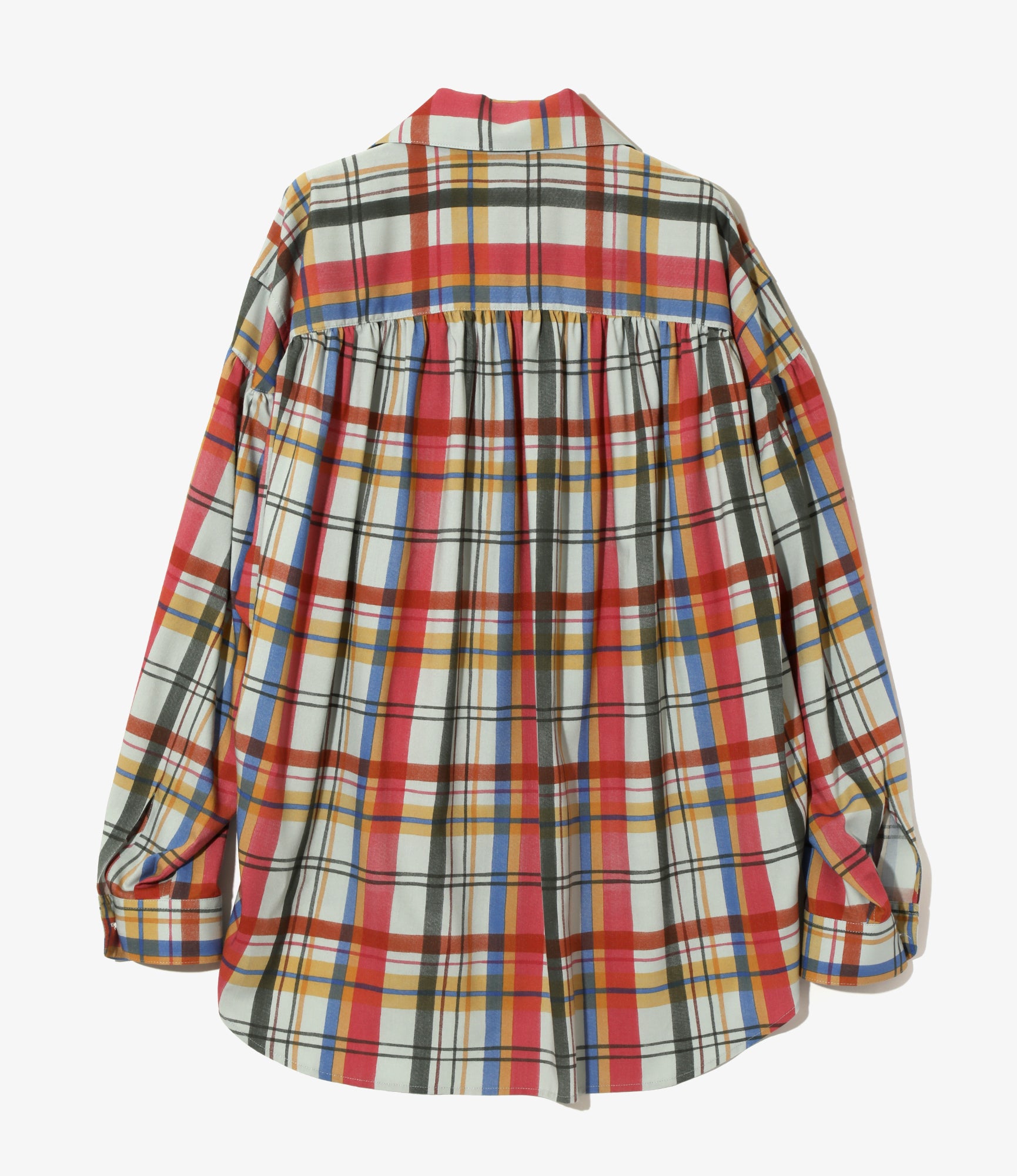 Painter Shirt - Slate Blue - Madras R/PE Cloth